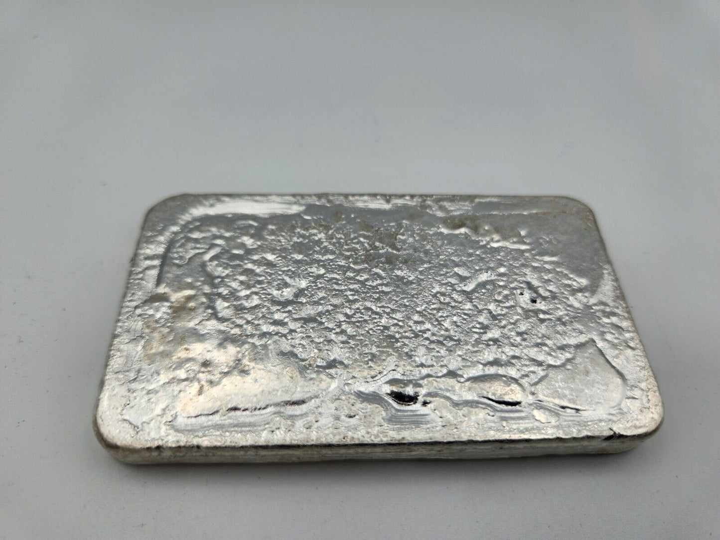 Cripple Creek Colorado 10.27 Troy Oz .999 Vintage Silver Bar Rare