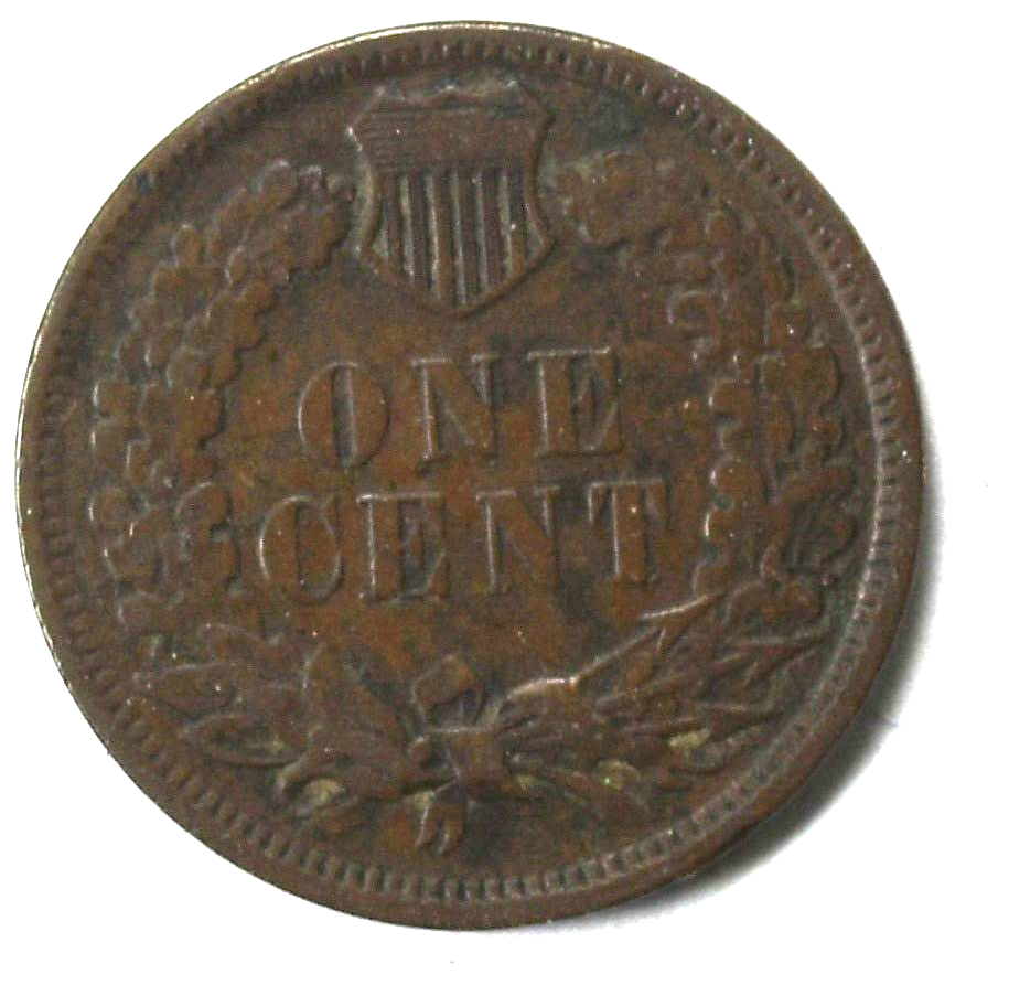 1879 1c Indian Head Penny One Cent US Philadelphia Bronze