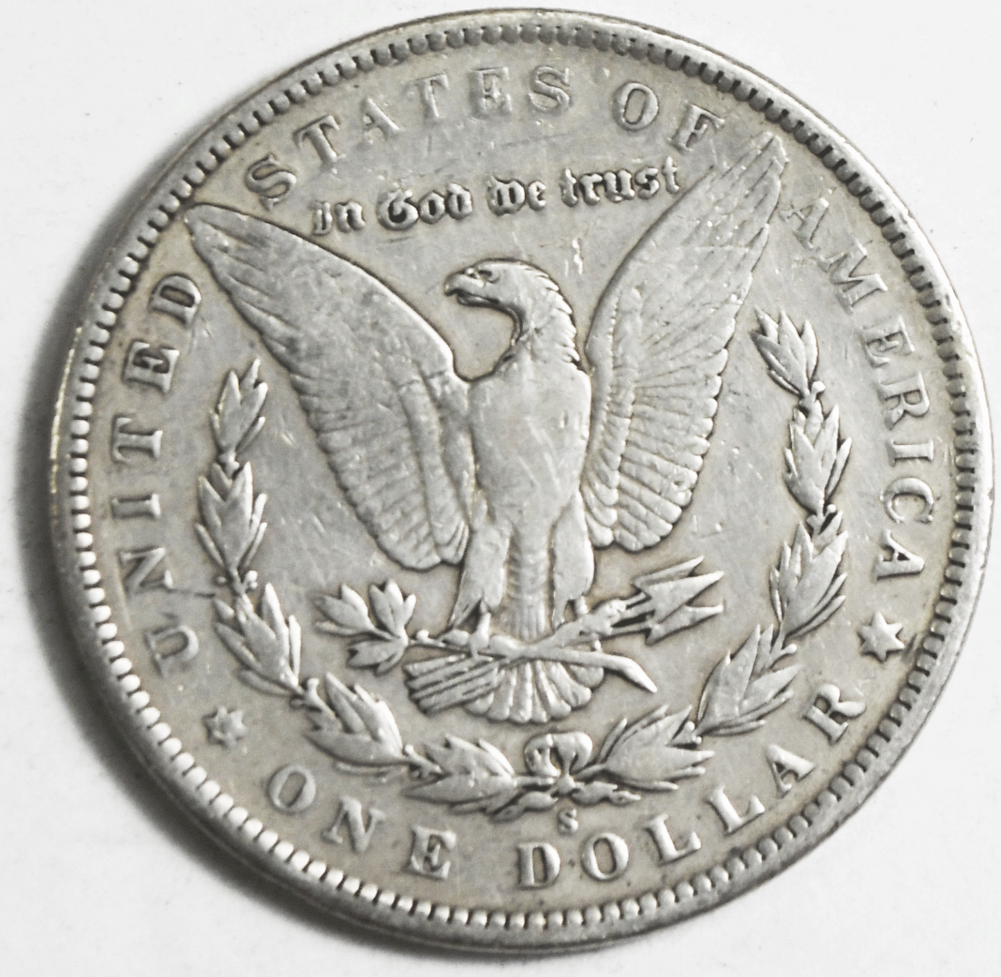1899 S $1 Morgan American Silver One Dollar US San Francisco