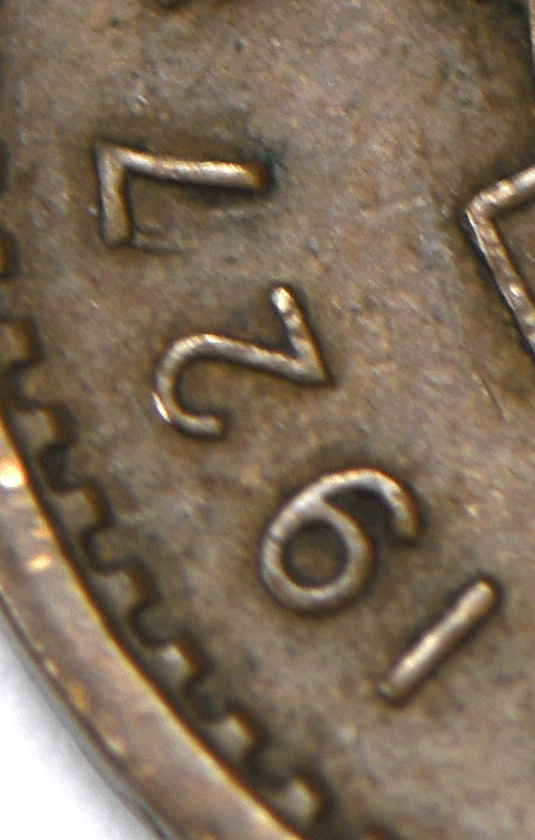 1927/6 Mo Mexico Estados Unidos Mexicanos 1 One Centavos KM# 415