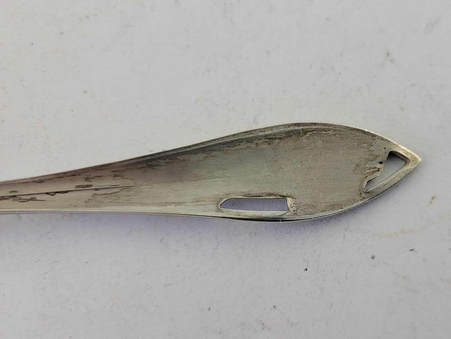 Arkansas State Sterling 5 5/8" Souvenir Spoon by Watson .65oz. Native American
