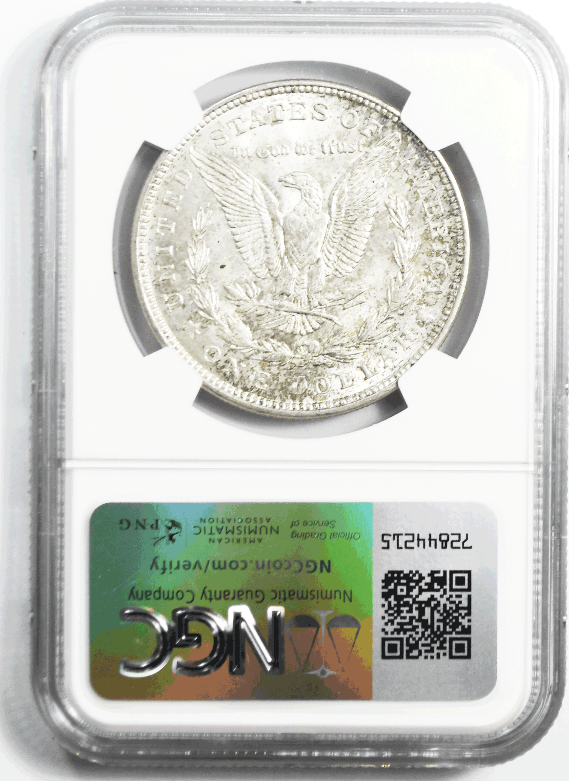 1921 $1 Morgan Silver Dollar MS60 NGC Uncirculated Philadelphia
