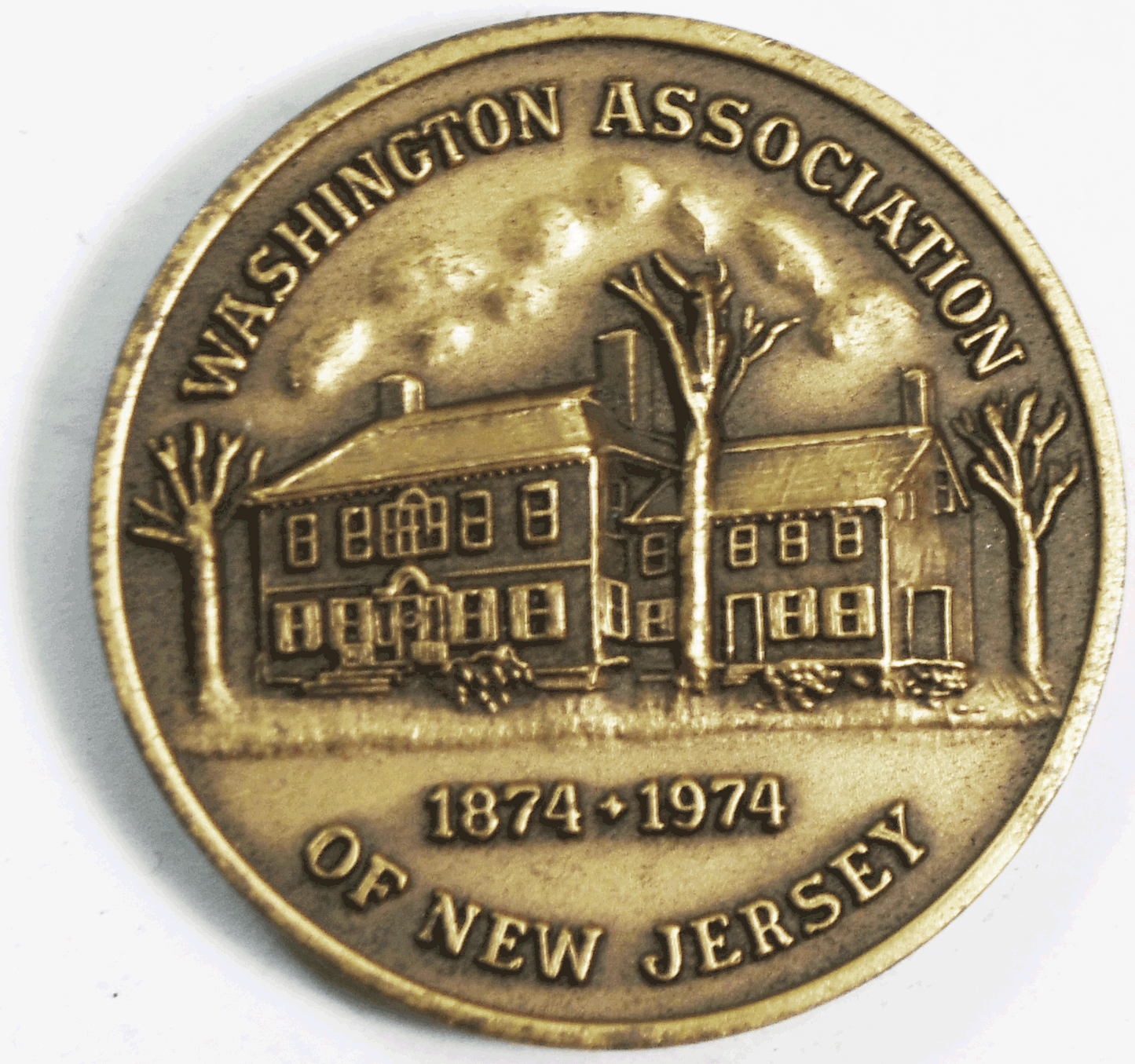 Medallic Art George Washington Association of New Jersey Medal 33mm