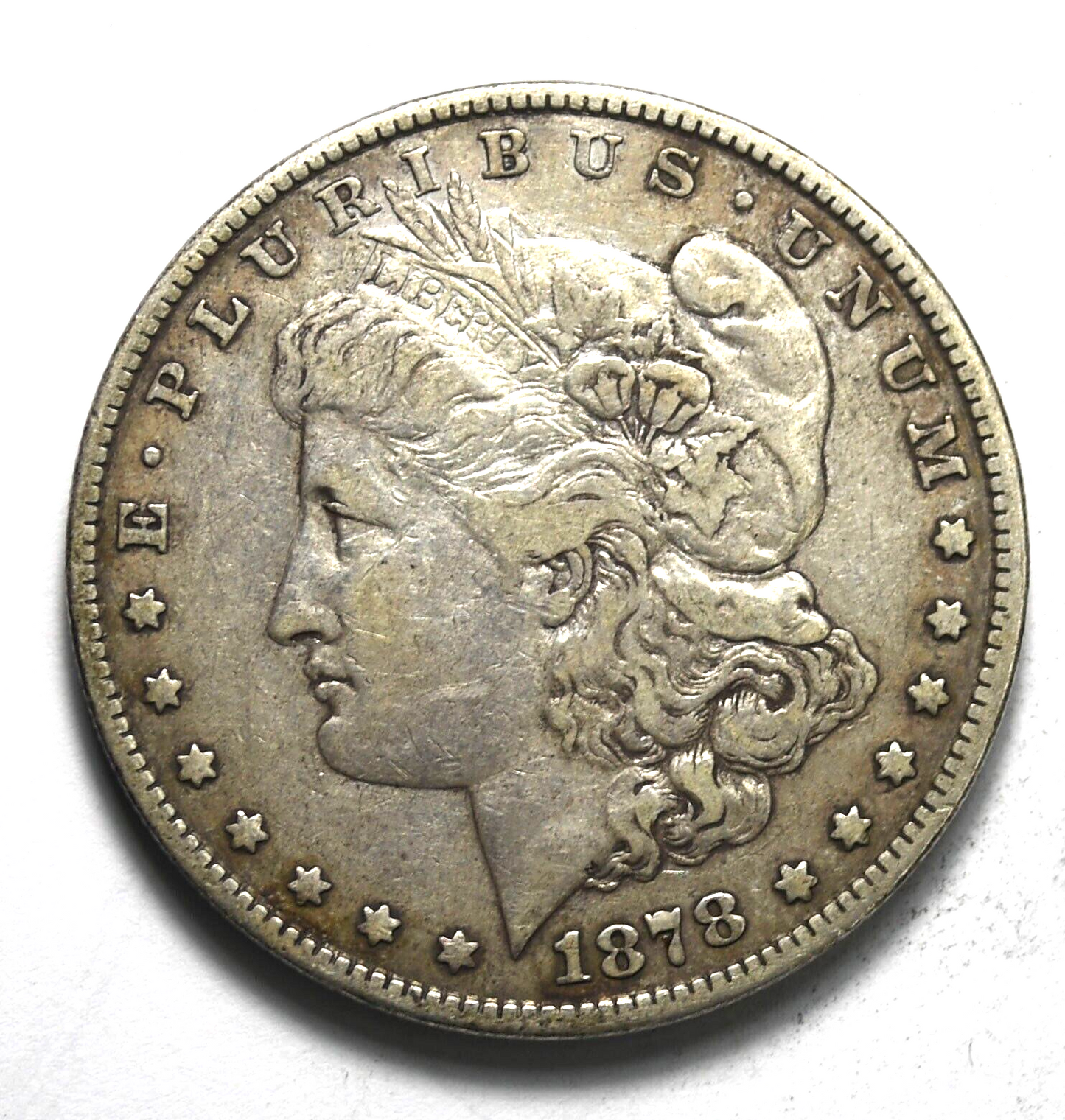1878 $1 Morgan Silver One Dollar Philadelphia 78 Reverse VAM 146 Top 30