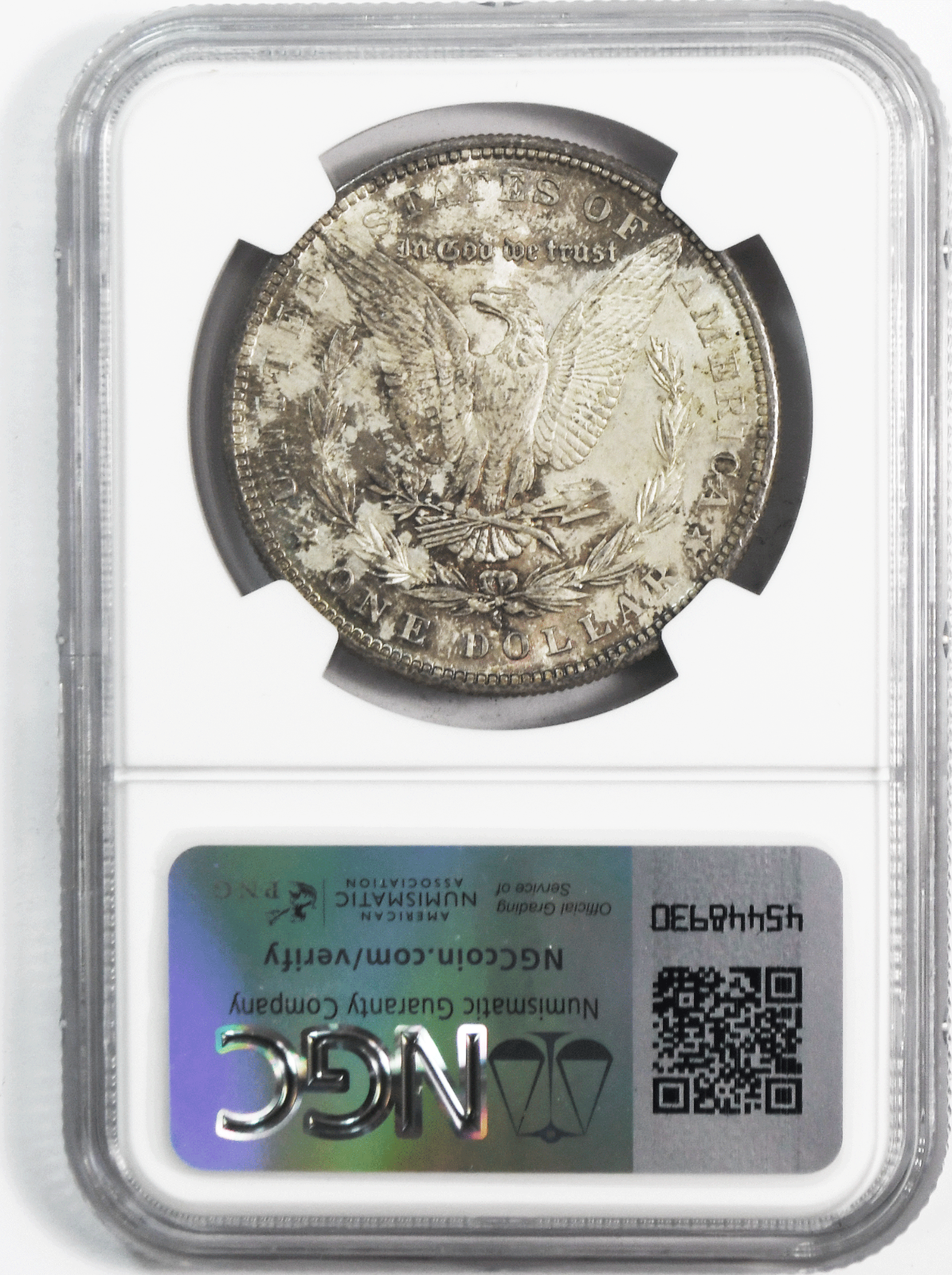 1880 S $1 Morgan Silver Dollar MS64 NGC San Francisco Uncirculated