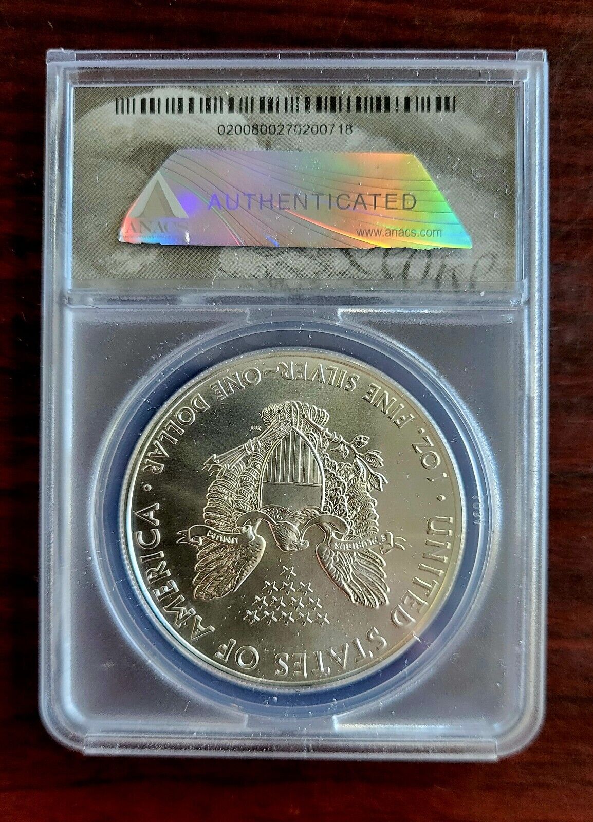 2012 (P) $1 American Silver Eagle ANACS MS69 Silver Dollar .999 Fine Silver 1oz.