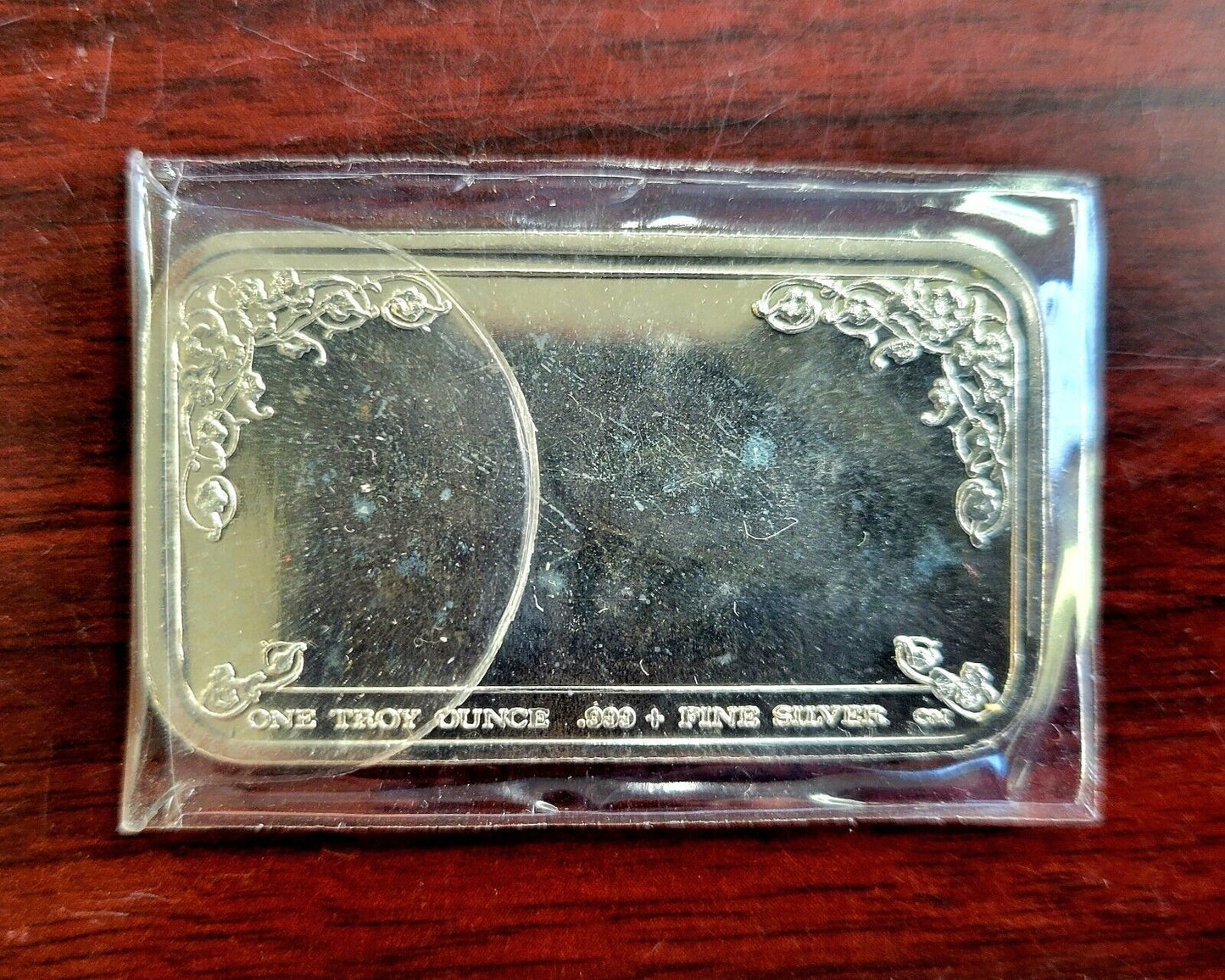 Best Wishes On Your Retirement .999 Fine Silver 1oz. Art Bar Crown Mint