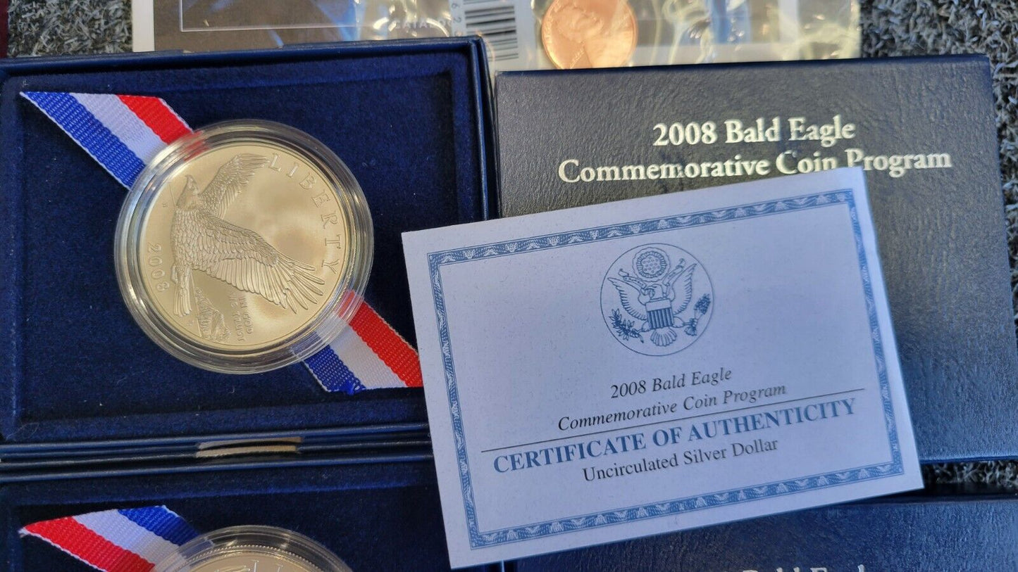 US Mint 1988, 99, 08, 76, 19 Commemoratives Eagle, Bicentennial, Susan, Penny
