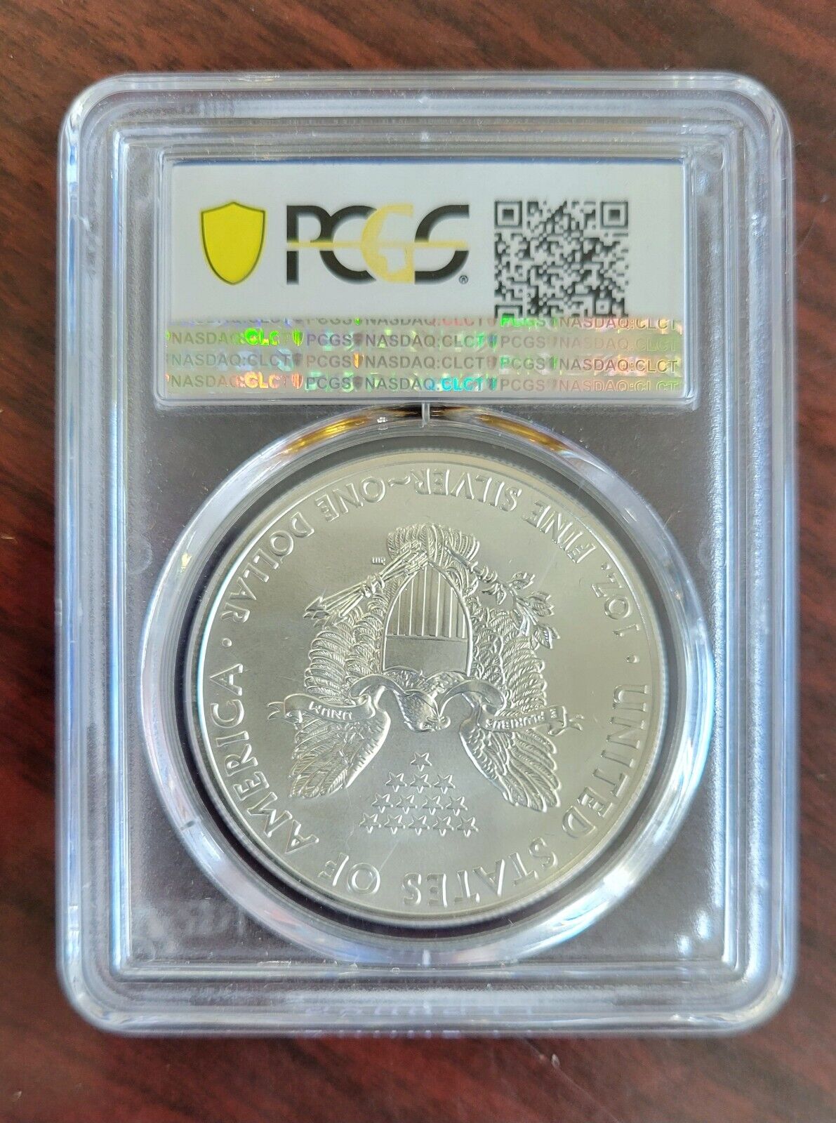 2012-(W) American Silver Eagle - PCGS MS69 Struck at West Point Blue Label