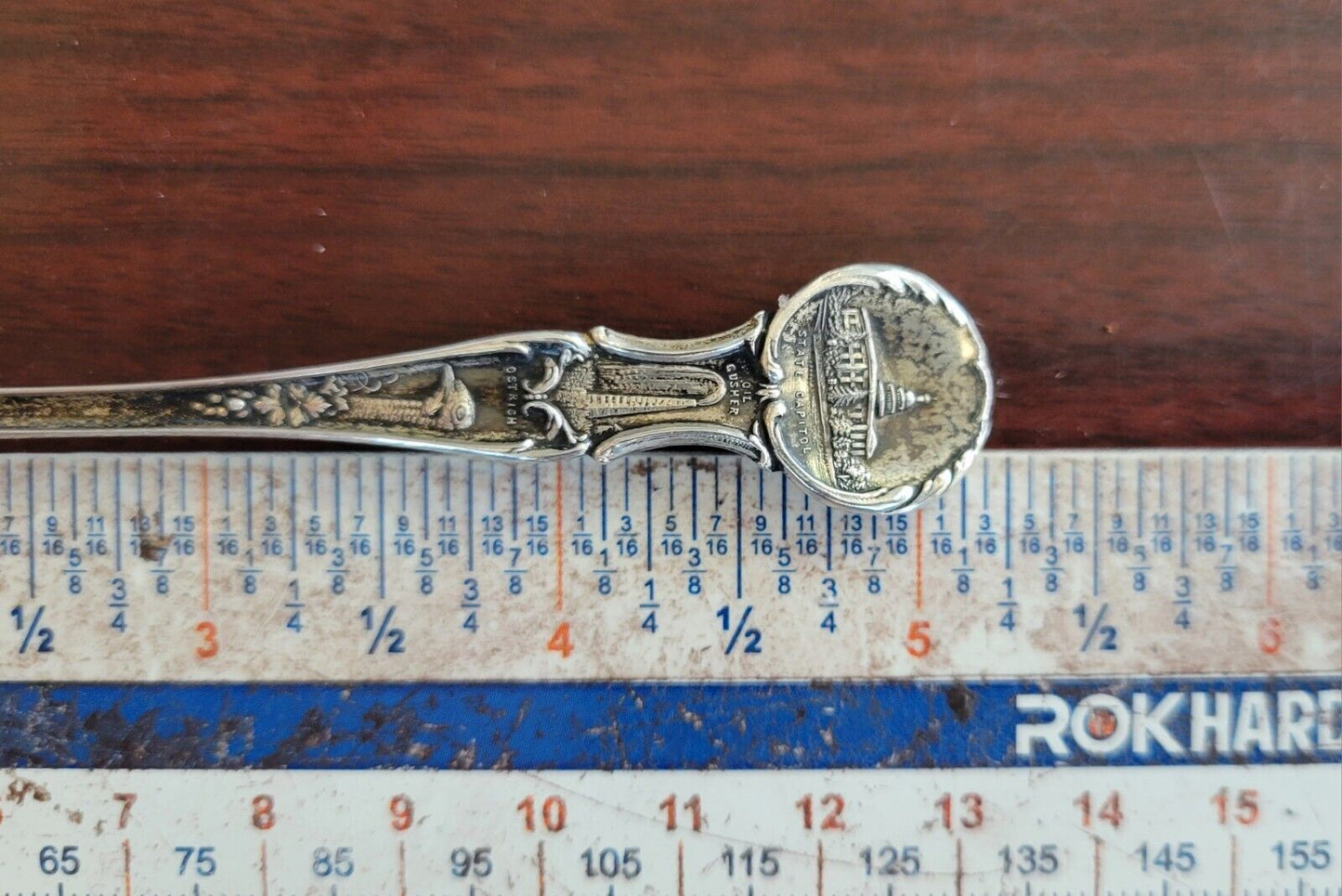 The Greek Theater Sterling 5 1/4" Souvenir Spoon .5oz. Berkley University