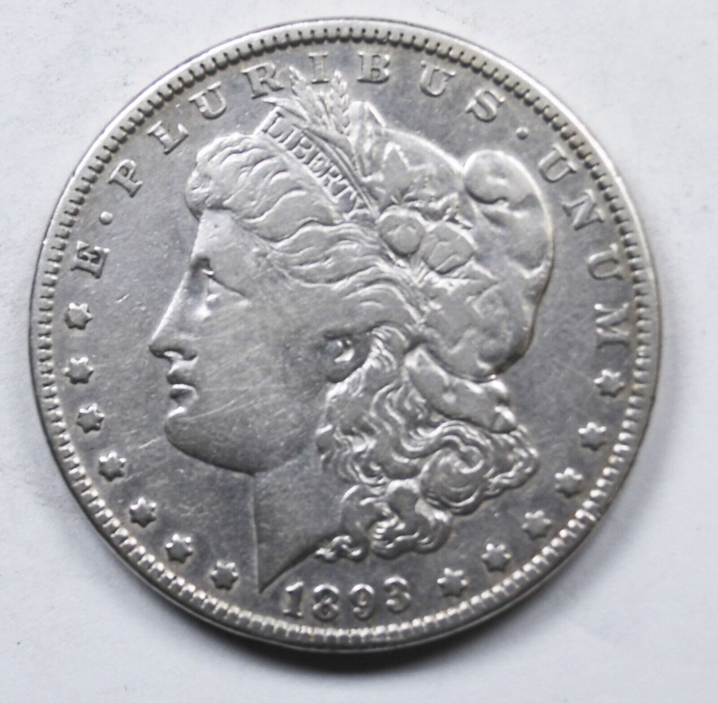 1893 $1 Morgan Silver One Dollar Rare Philadelphia
