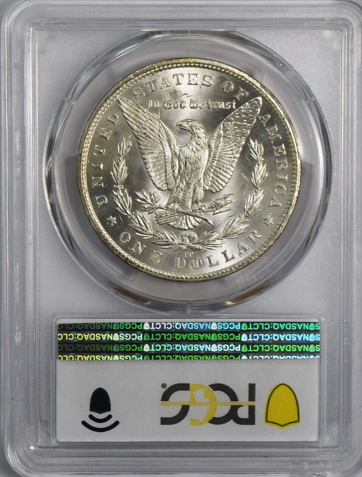 1882 CC $1 Morgan Silver One Dollar MS63 PCGS Uncirculated Carson City