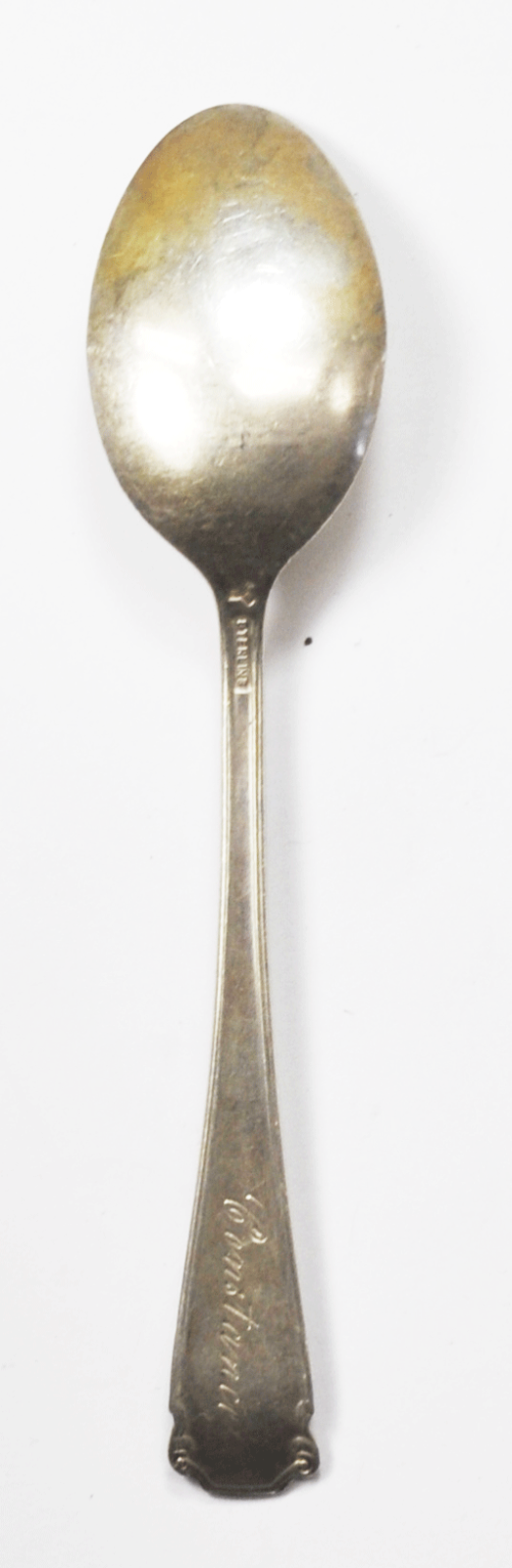 Antique Sterling Silver Lunt Colgate College Hamilton NY Souvenir Spoon 5-1/8"