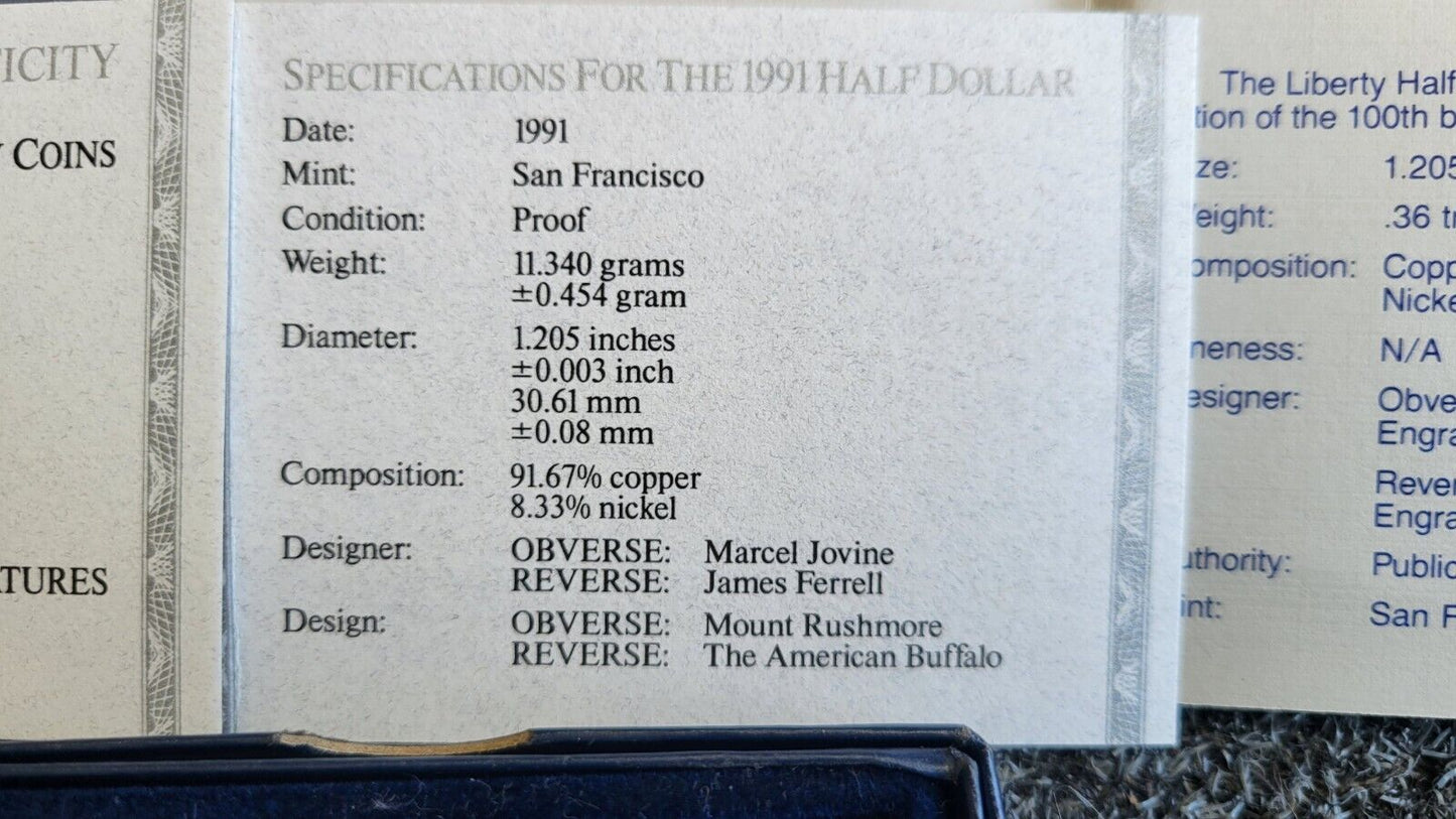US Mint 1986, 03, 91, 82, 08, 99, 11, Commemorative Coin Set Army, Ellis, Susan