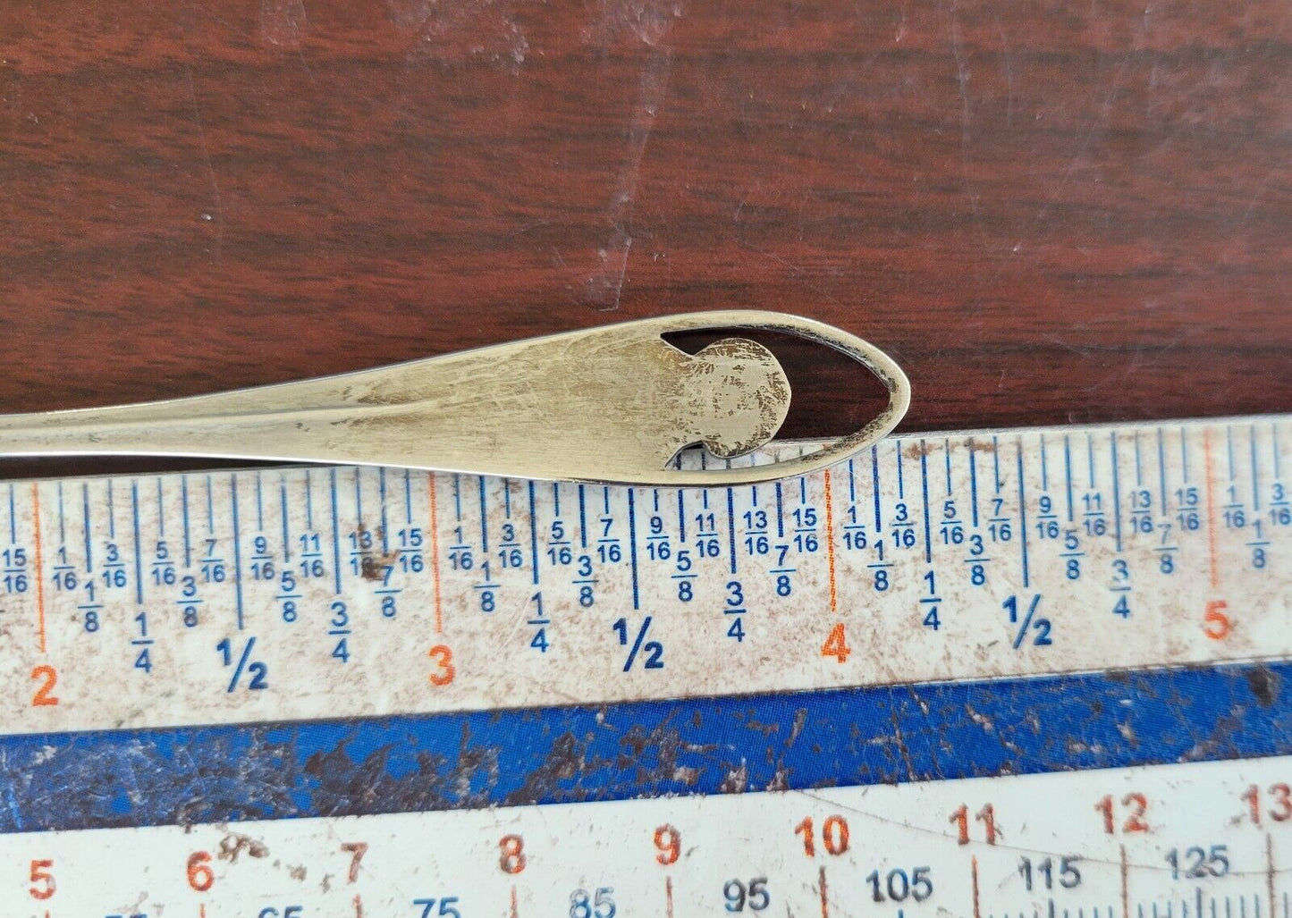 Lookout Mountain Colorado Buffalo Bill Silver 4 1/4" Souvenir Spoon .35oz.