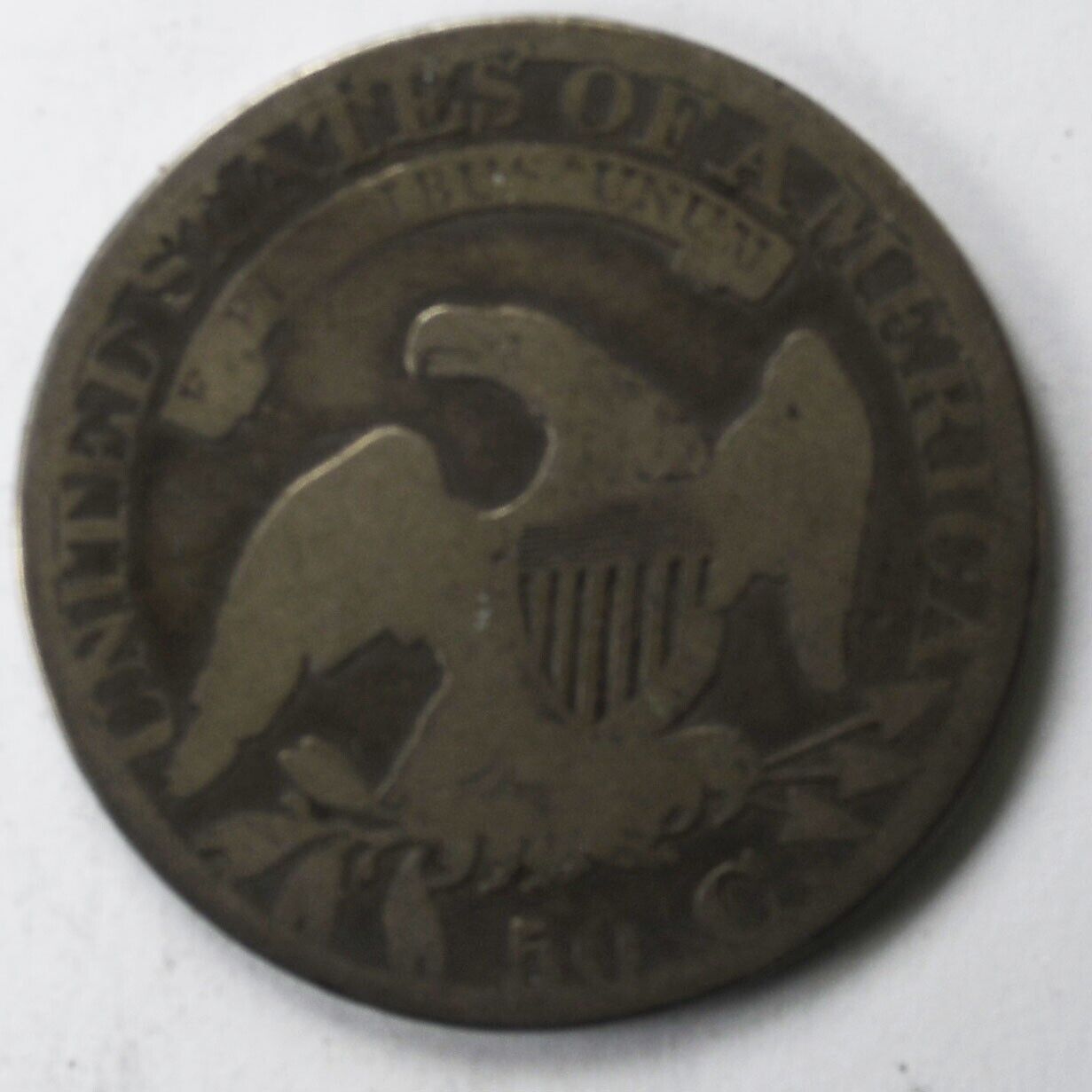 1827 50c Capped Bust Silver Half Dollar Fifty Cents
