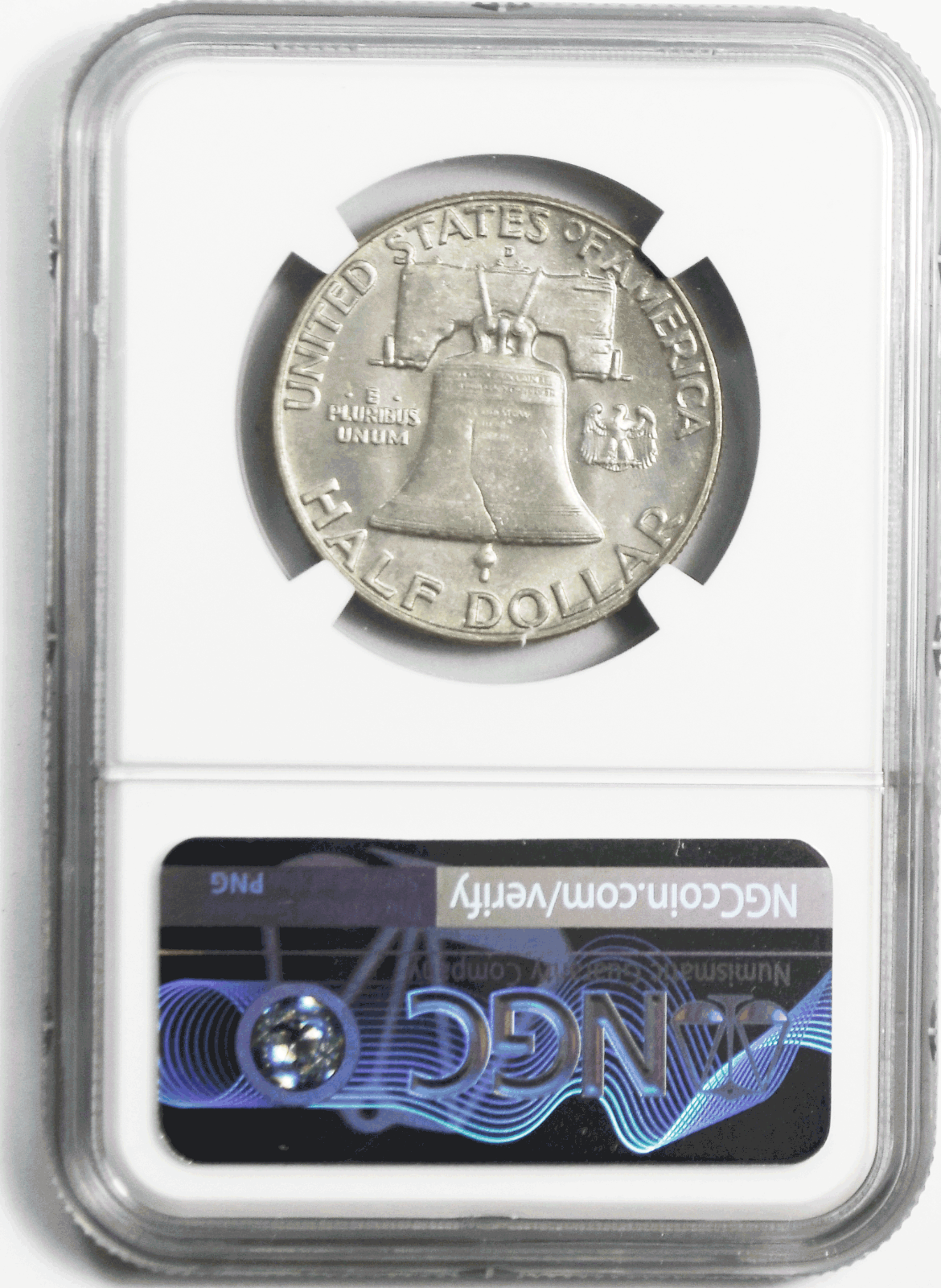 1961 D 50c Franklin Silver Half Dollar Fifty Cents NGC MS64 Denver Uncirculated