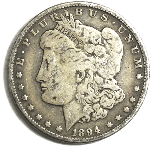 1894 O $1 Morgan Silver One Dollar US Coin Rare New Orleans