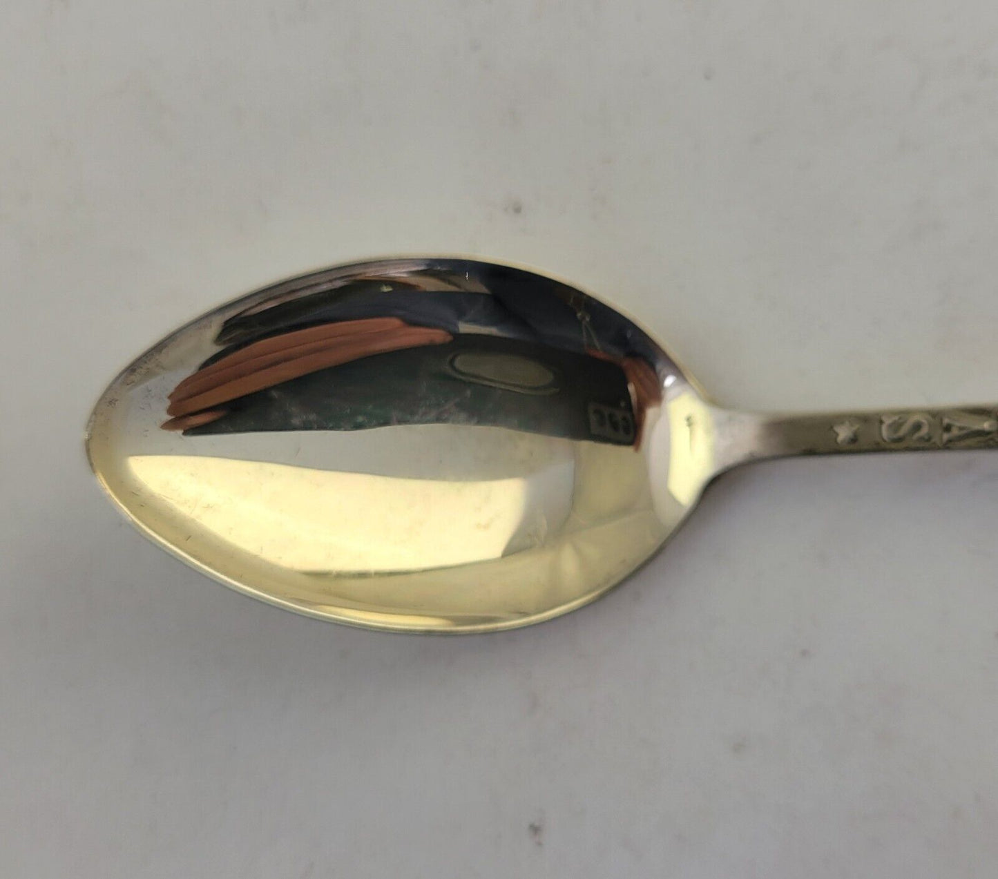 Arkansas State Sterling 5 5/8" Souvenir Spoon by Watson .65oz. Native American