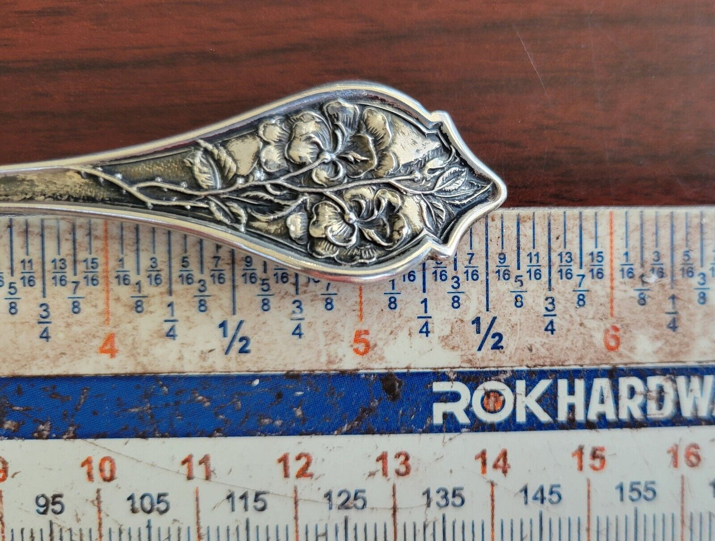 F.H.N.S School Buildings Hays Kansas Sterling Souvenir Spoon 5 5/8" .55oz.