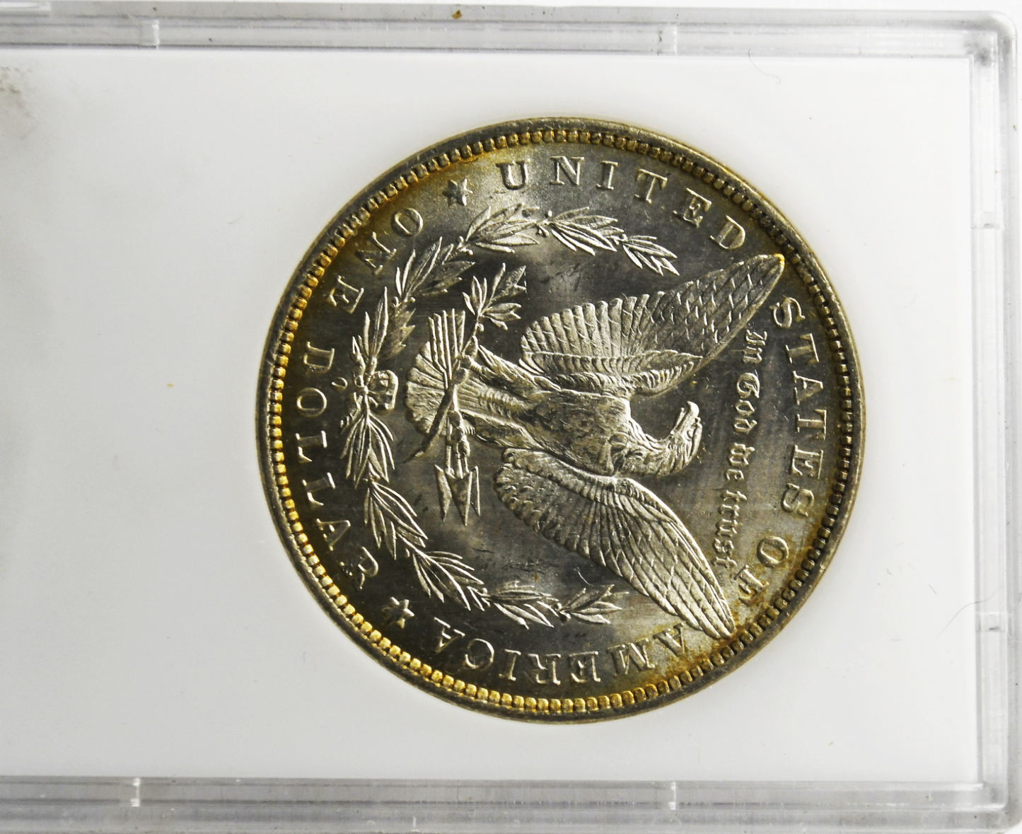 1883 O $1 Morgan Silver One Dollar US Coin Rare Treasury Hoard BU