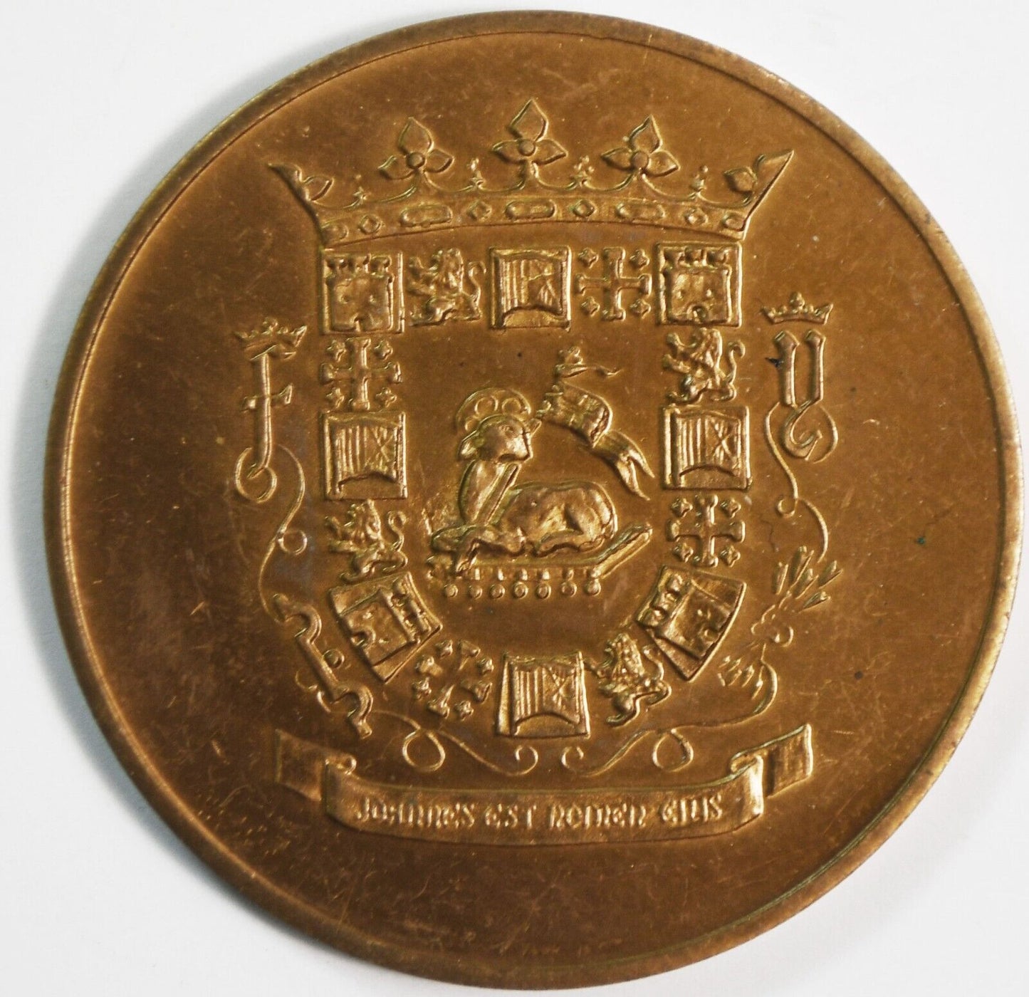 San Juan National Historic Site Sentry Box El Morro Medal Token Puerto Rico 51mm