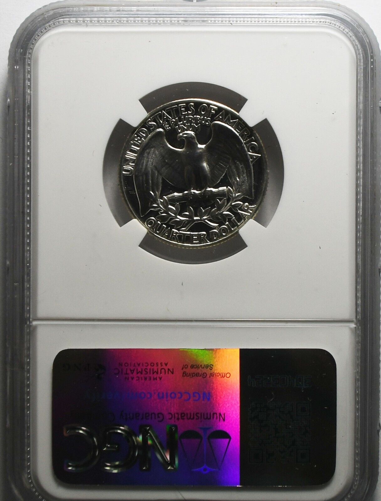 1958 25c Washington Proof Silver Quarter Dollar NGC PF68