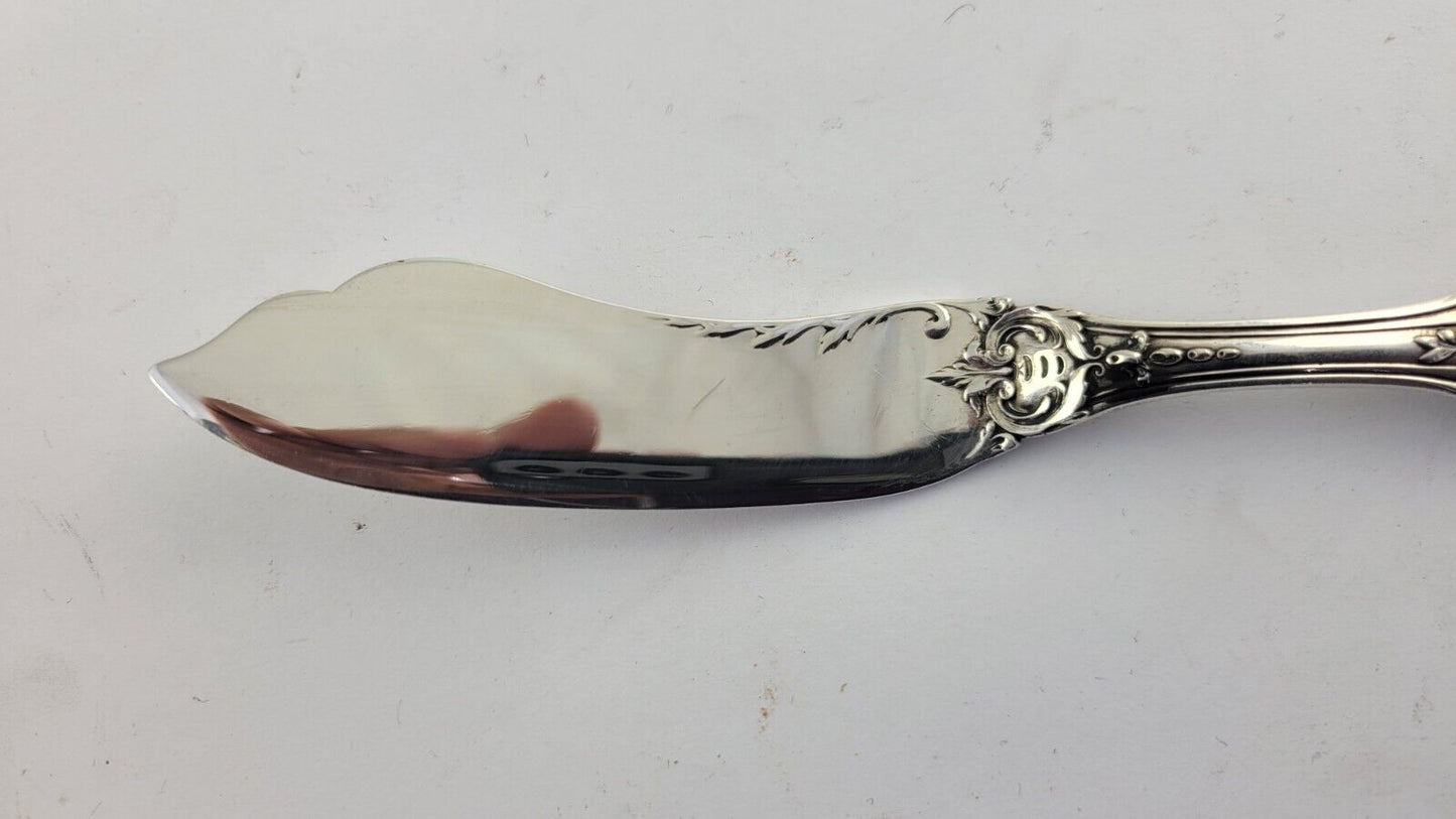 Reed & Barton Francis I Sterling 7 1/8" Flat Handle Master Butter Knife 1.7oz.