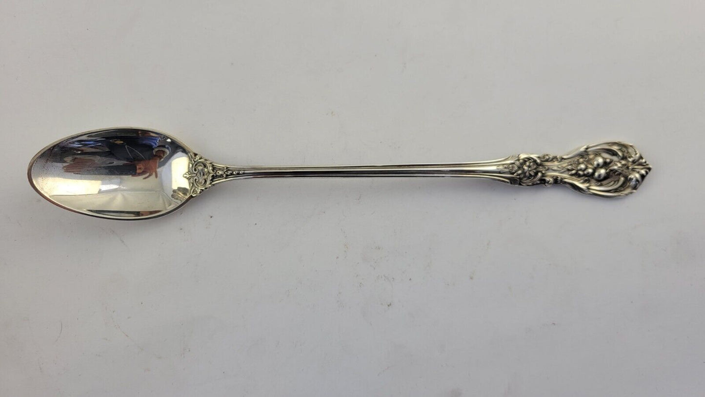 Francis I by Reed & Barton Sterling Silver 7 5/8" Long Iced Tea Spoon 1.1oz.