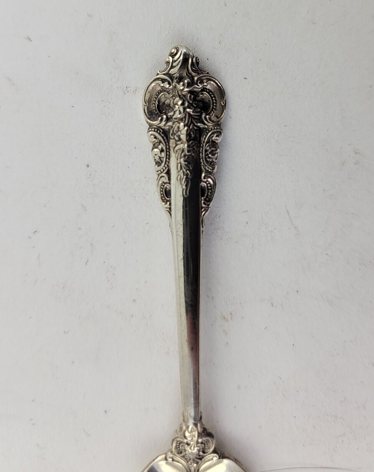 Grande Baroque by Wallace Sterling Silver Individual Salt Spoon 2.5"