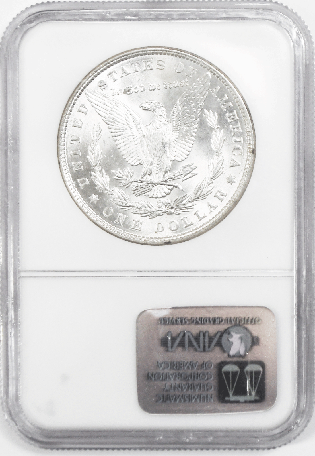 1886 $1 Morgan Silver Dollar MS63 NGC Uncirculated Philadelphia
