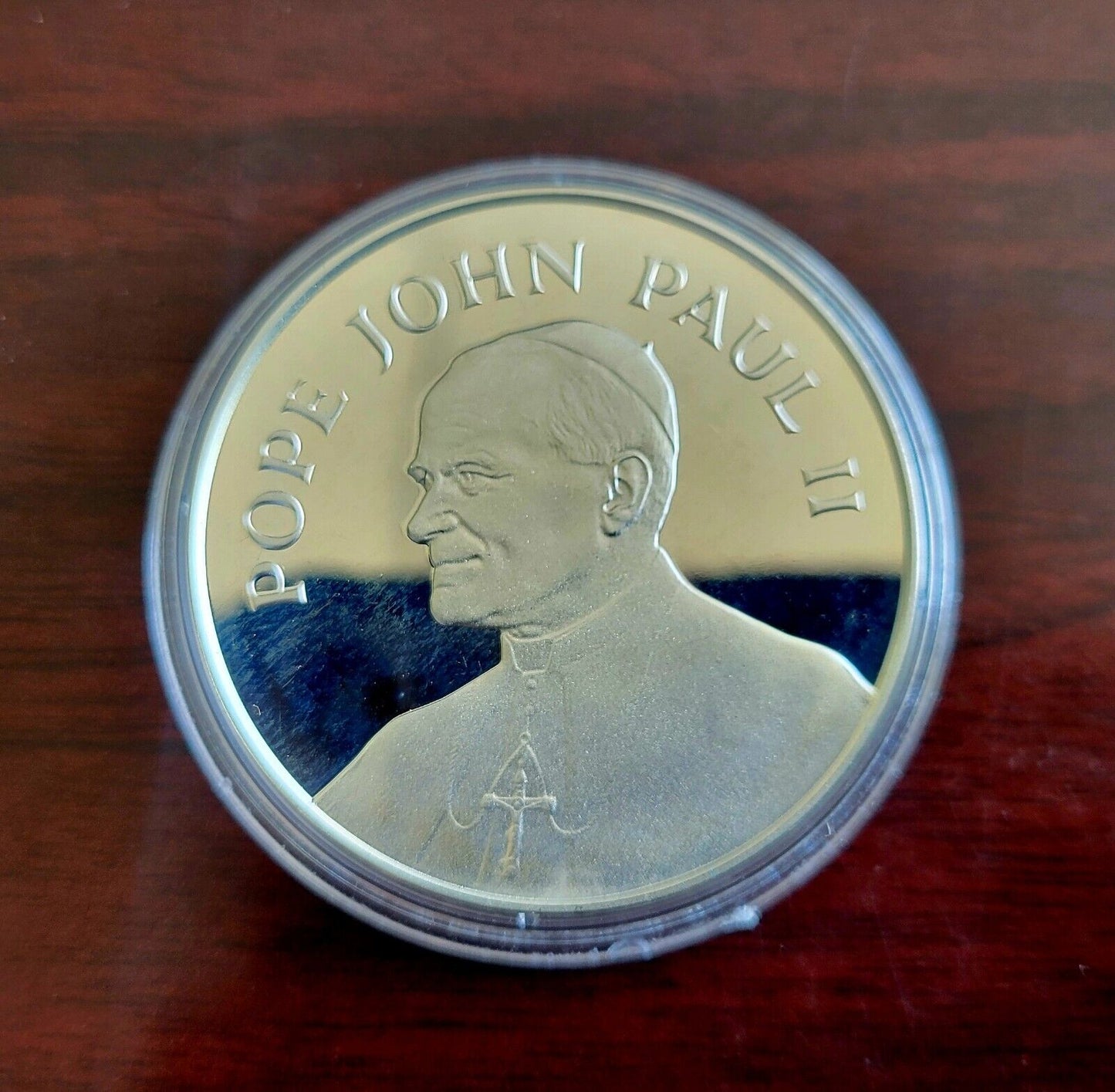 1987 Pope John Paul II Phoenix Arizona Papal Visit Sterling Silver Coin