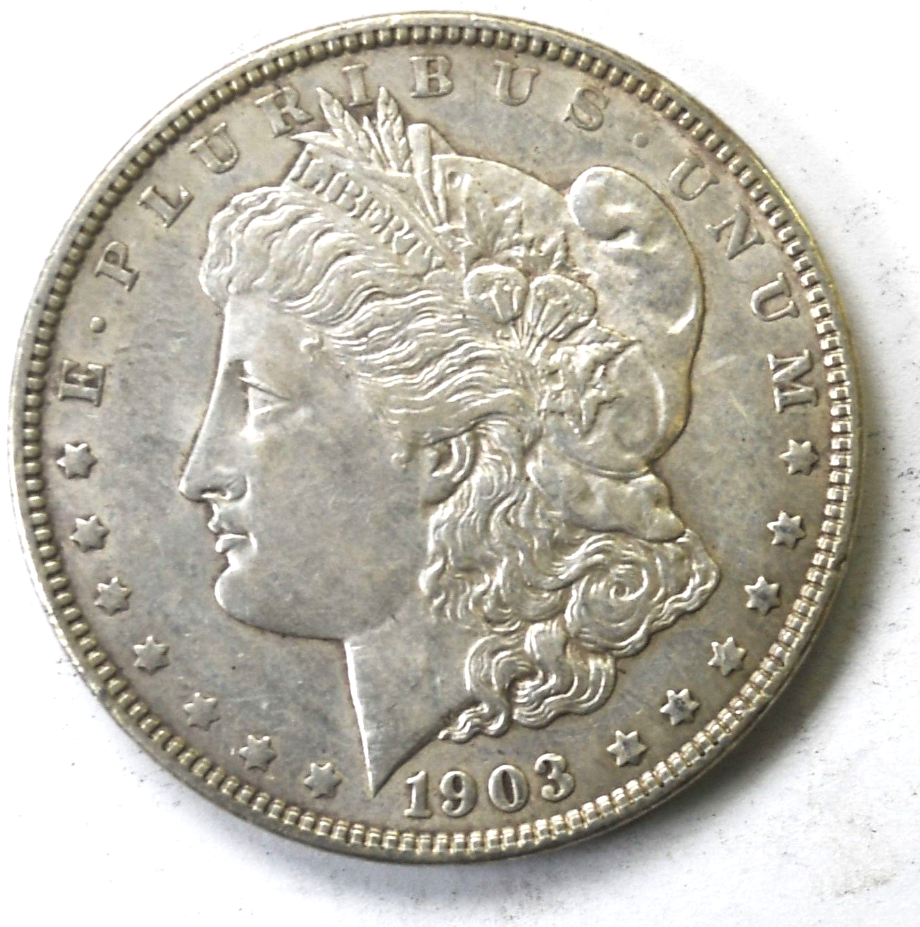 1903 $1 Morgan Silver One Dollar Philadelphia