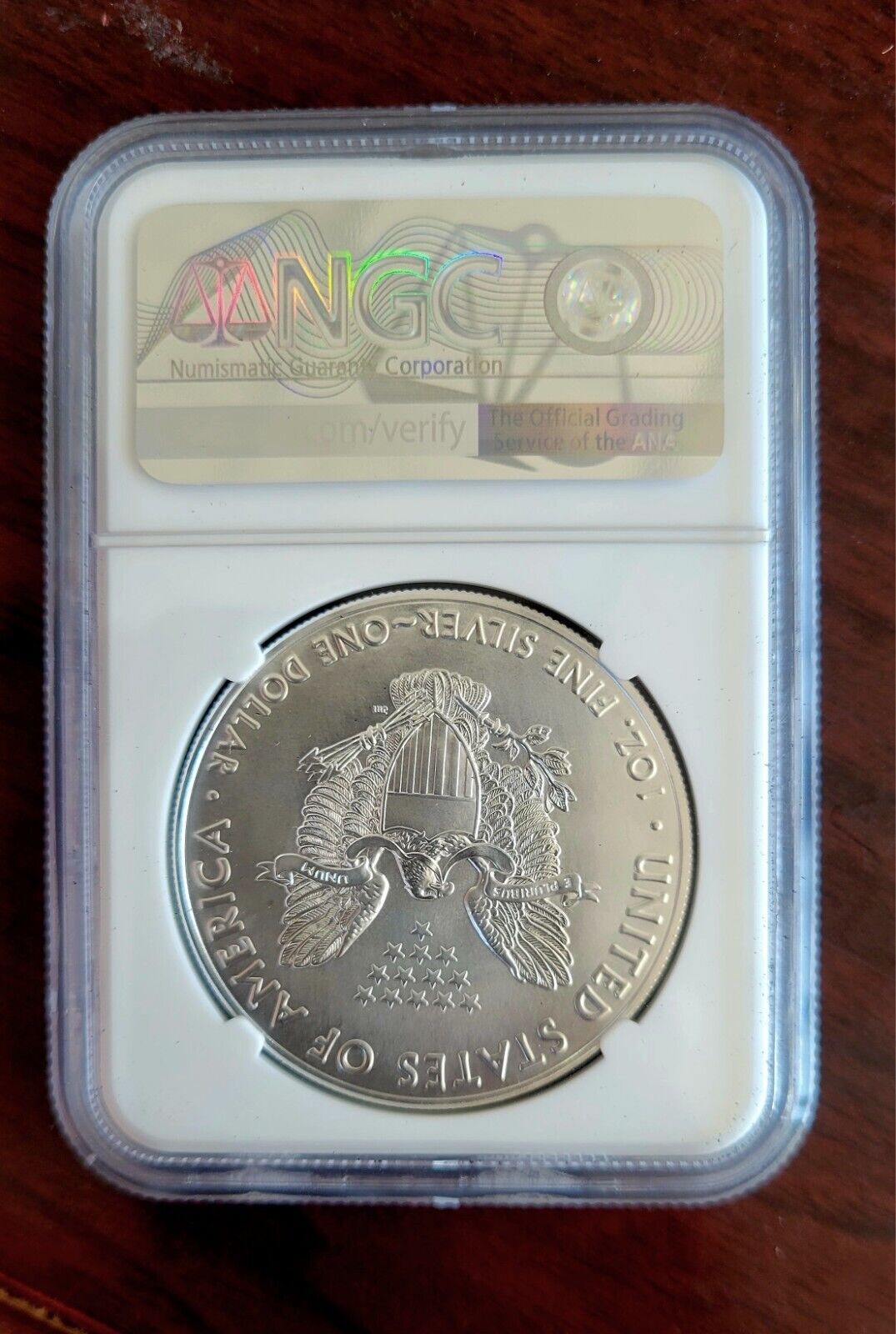 2017 $1 Silver Eagle NGC MS69 Dollar Early Release