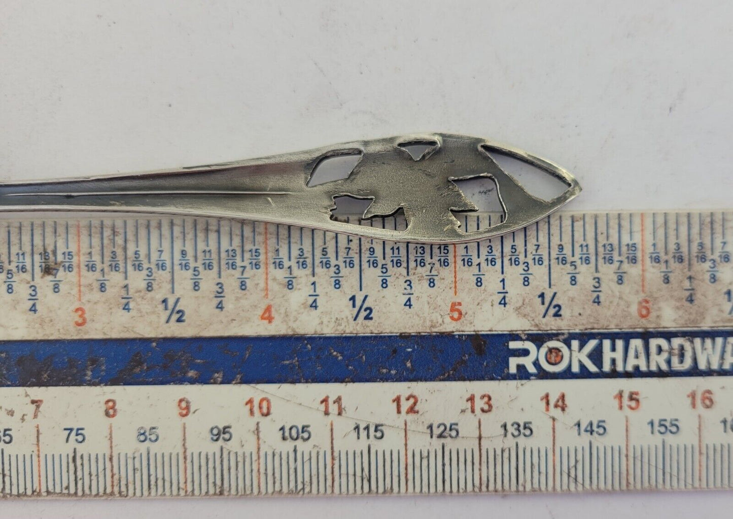 Colorado Sterling Silver 5 5/8" Souvenir Spoon .69oz. Columbine State Flower