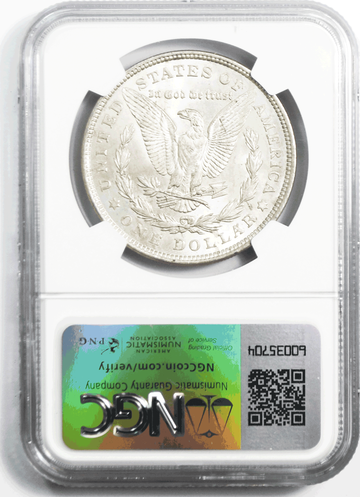 1921 $1 Morgan Silver Dollar MS63 NGC Uncirculated Philadelphia