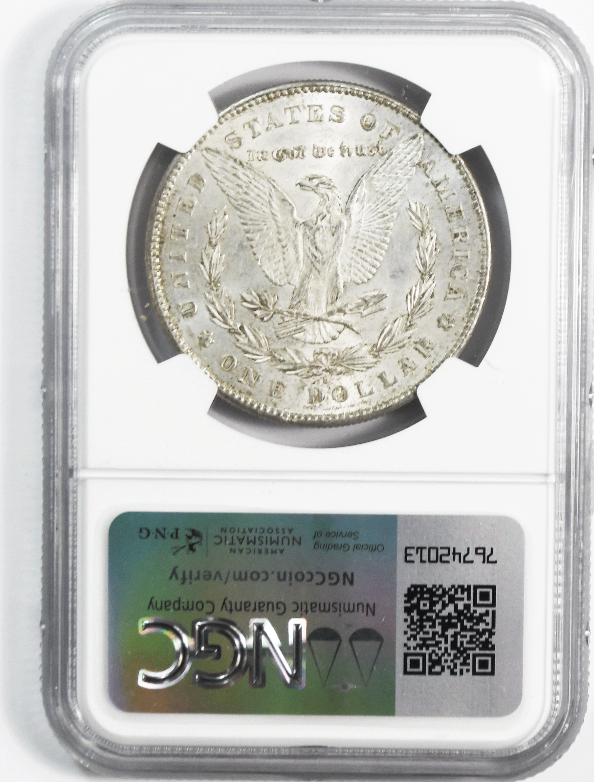 1878 S $1 Morgan Silver Dollar MS61 NGC San Francisco Uncirculated VAM 40 Acne