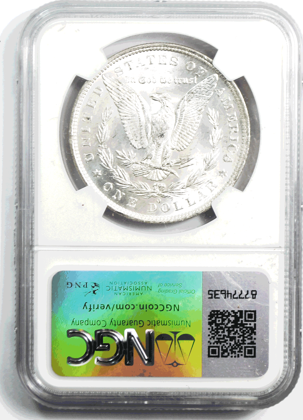 1883 O $1 Morgan Silver Dollar MS60 NGC Uncirculated New Orleans