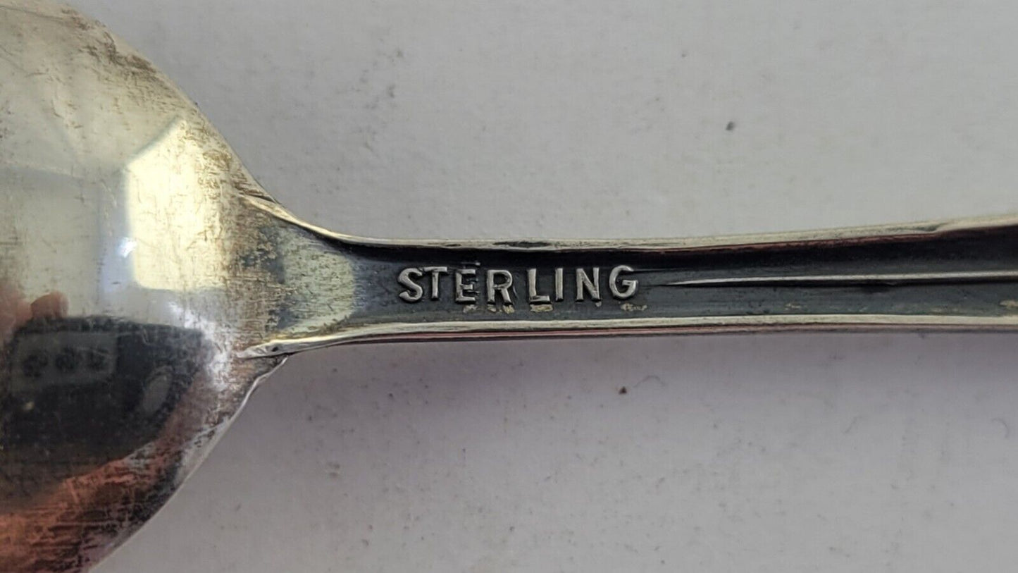 Colorado Sterling Silver 5 5/8" Souvenir Spoon .69oz. Columbine State Flower