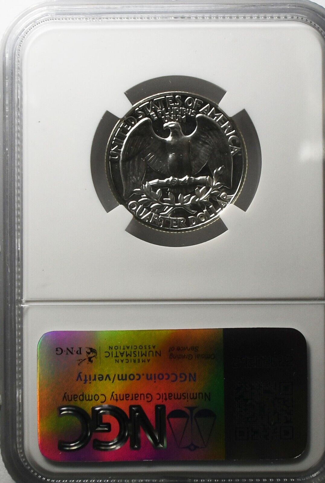 1962 25c Washington Proof Silver Quarter Dollar NGC PF68