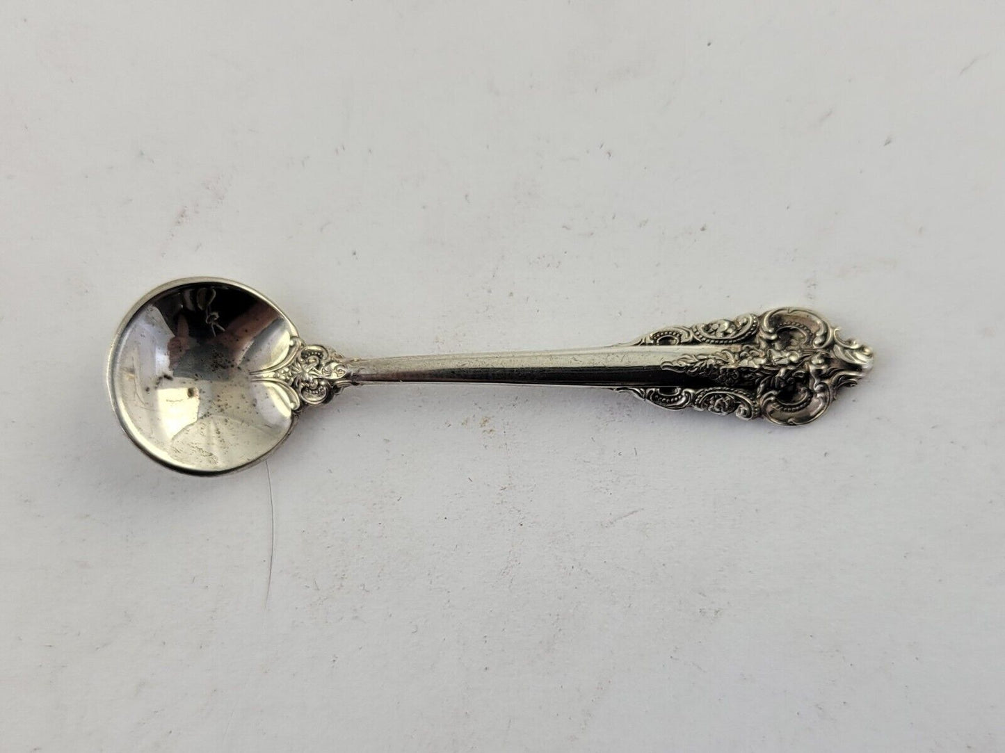 Grande Baroque by Wallace Sterling Silver Individual Salt Spoon 2.5"