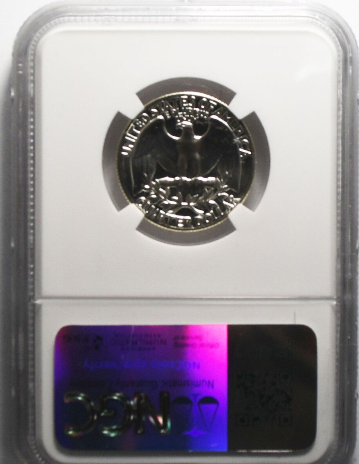 1962 25c Washington Proof Silver Quarter Dollar NGC PF67