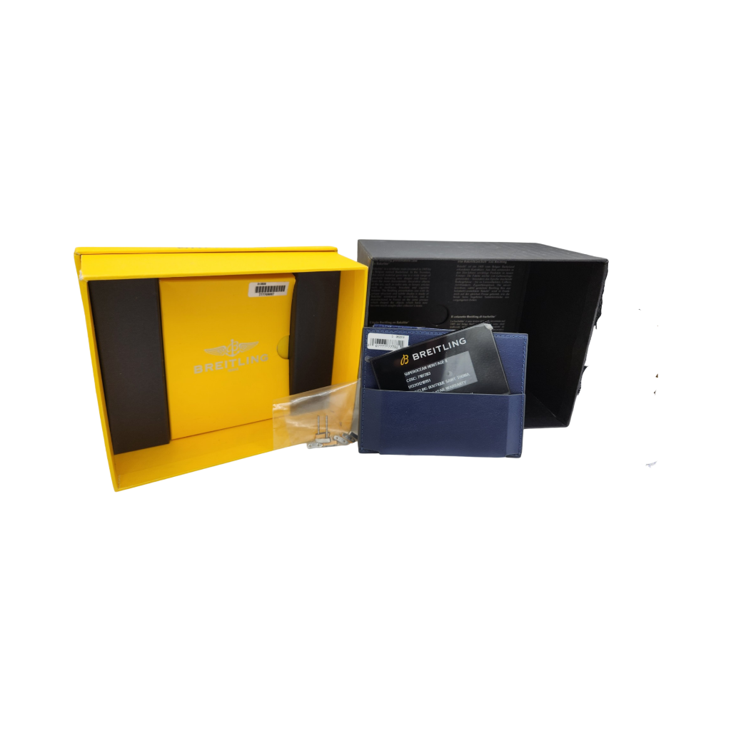 Breitling Montbrillant Legende Automatic Two Tone Watch Rose Gold C23340