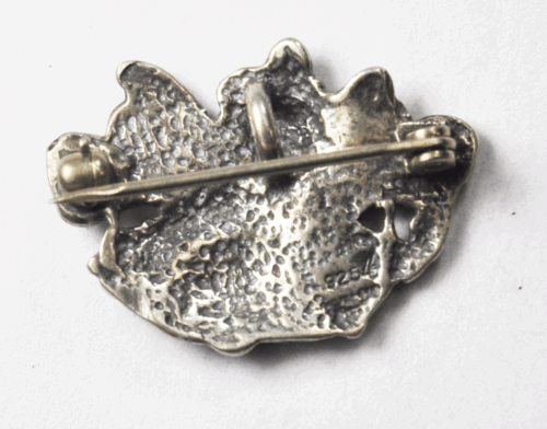 Sterling Silver Silpada Winged Angel Fairy Brooch Pin 26mm x 19mm