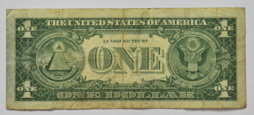 1957 B $1 Silver Certificate STAR Note *29303785B Inking Error Fr# 1621