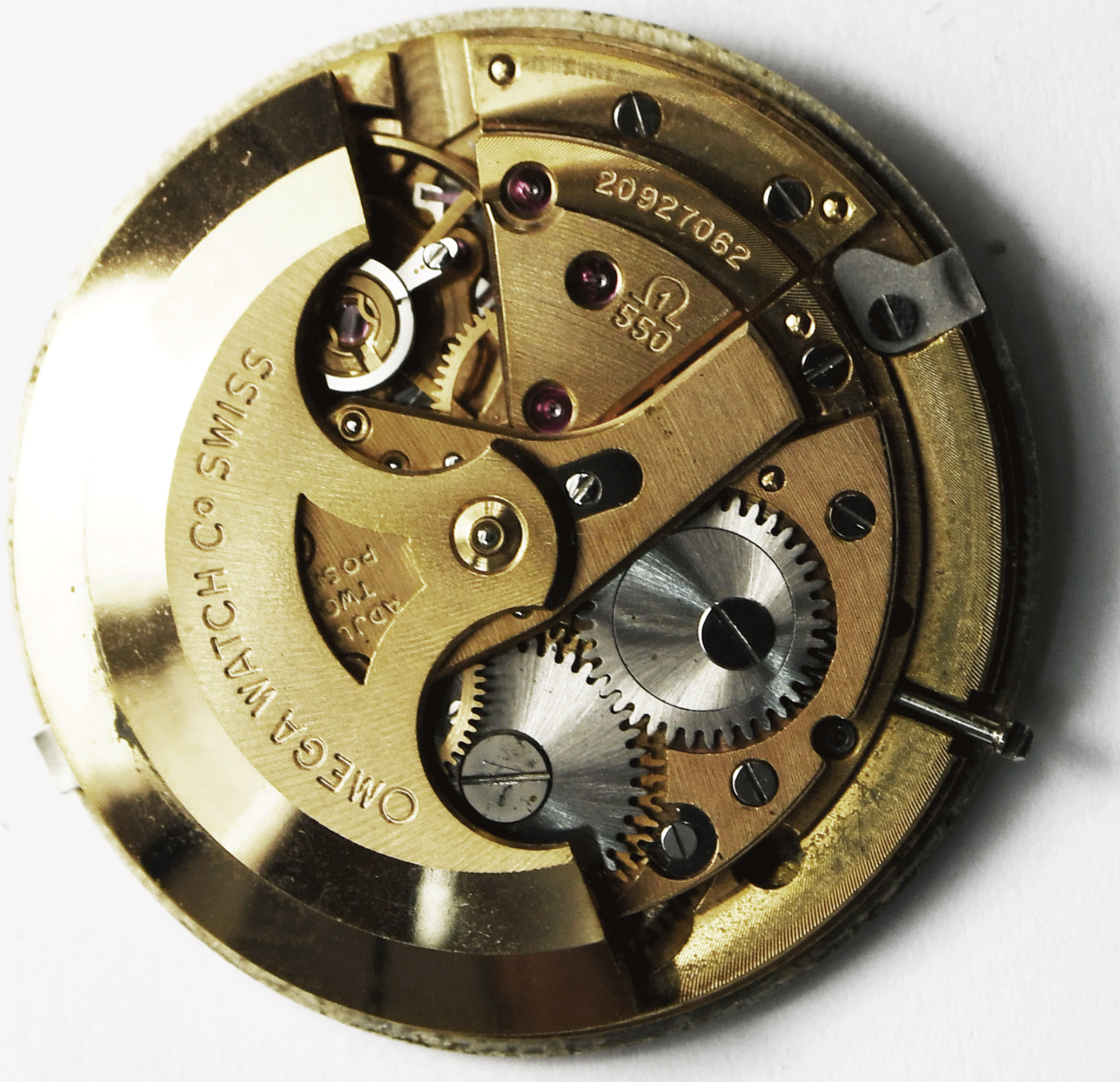 1963 Men's Omega Seamaster Deville 14k 6590-1 34mm Automatic 550 Tapestry Dial