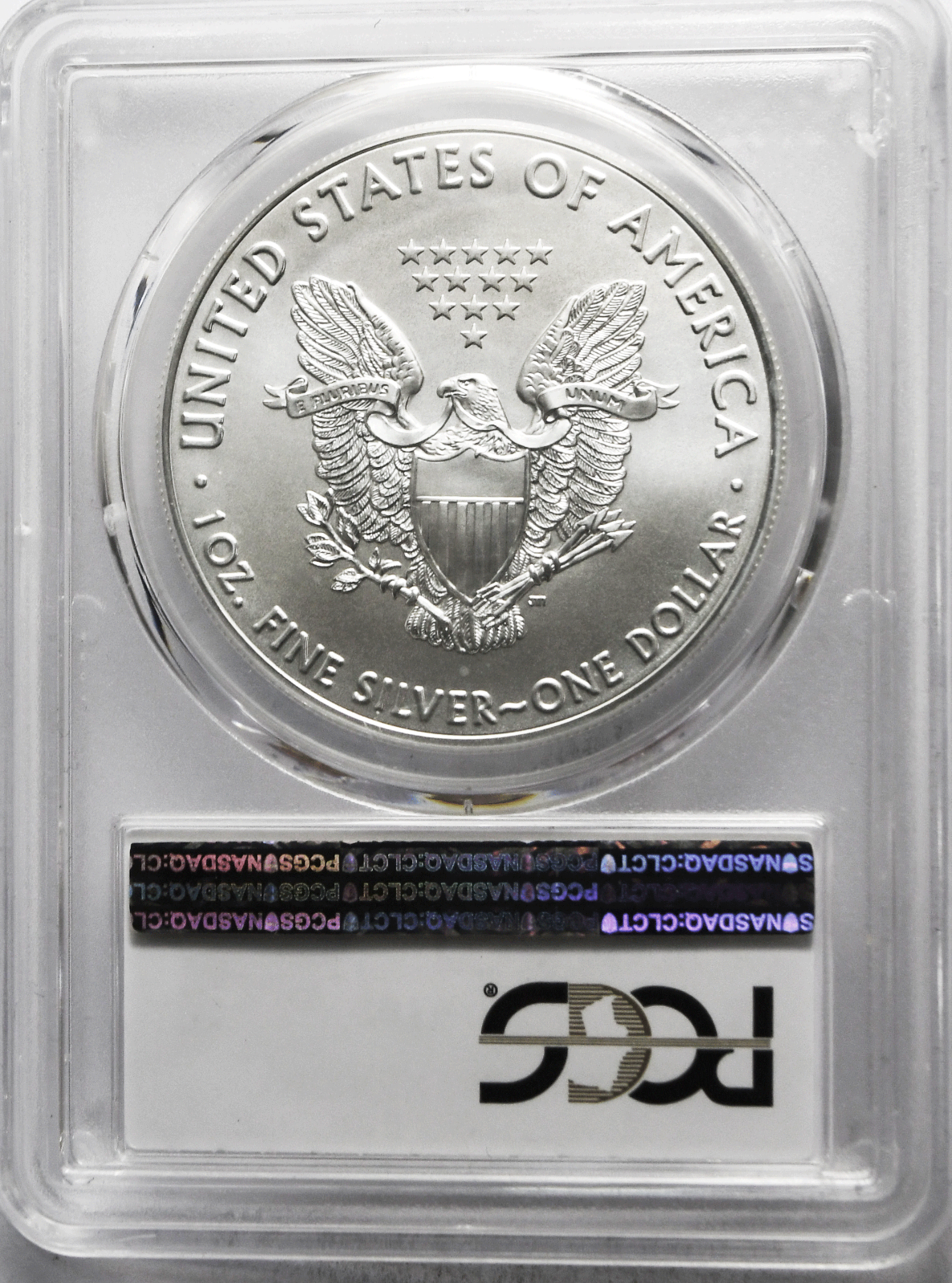 2016 $1 American Silver Eagle Silver Dollar PCGS MS70 30th Anniversary