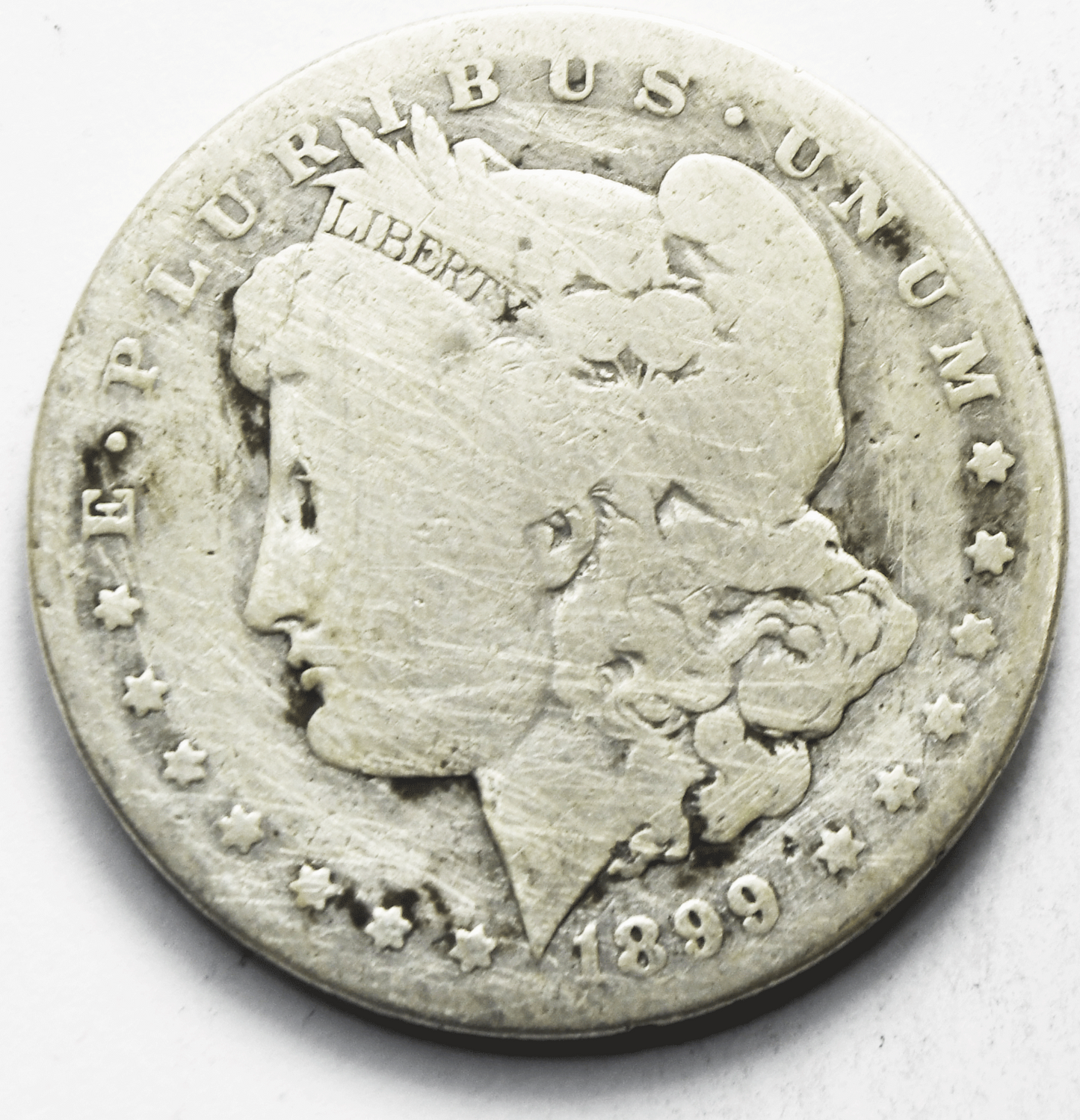 1899 O $1 Morgan Silver One Dollar New Orleans Small Micro O