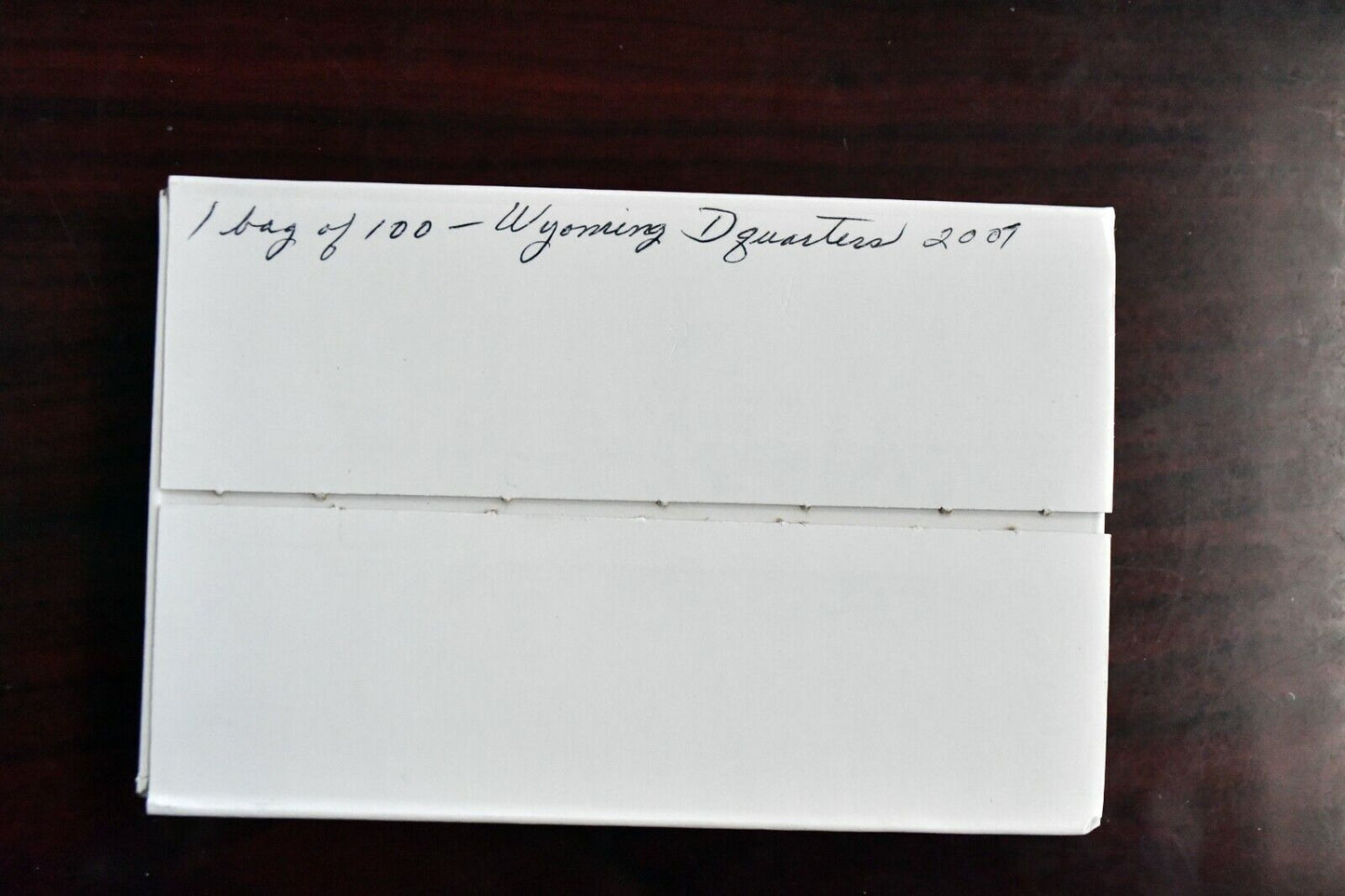 2007 D Wyoming Sealed Box of 100 State Quarters Uncirculated From US Mint