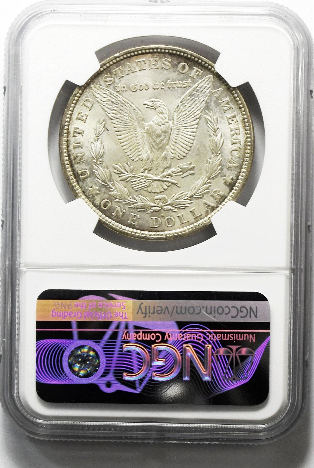 1921 D $1 Morgan Silver Dollar MS62 NGC Uncirculated Denver